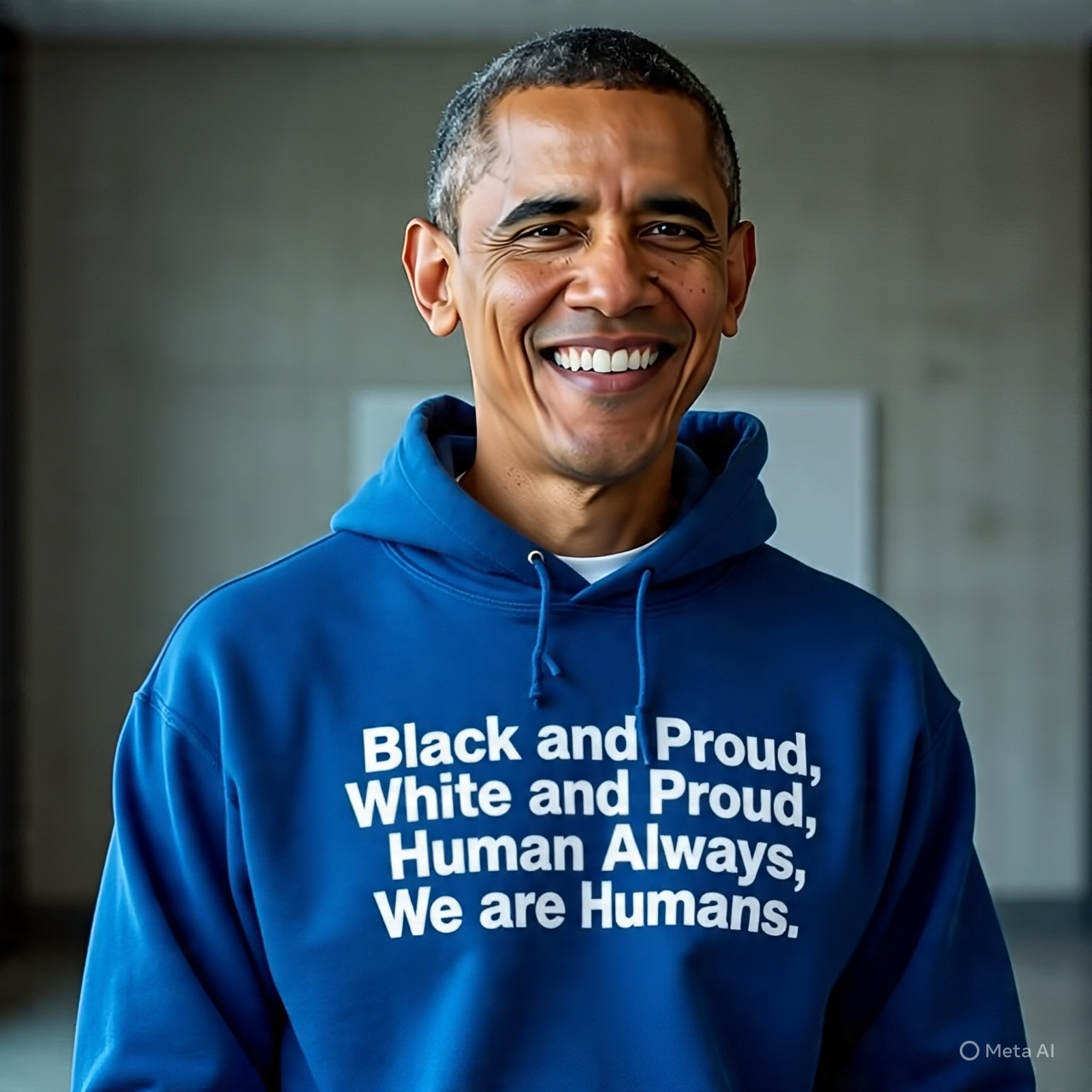 Inspirational Unisex Black and Proud, White and Proud, We are Humans Hooded Long Sleeve Tee, Conscious Fashion, Gender-neutral, Everyday Comfort, Gift for Humanity, Casual Wear, [...] product thumbnail image