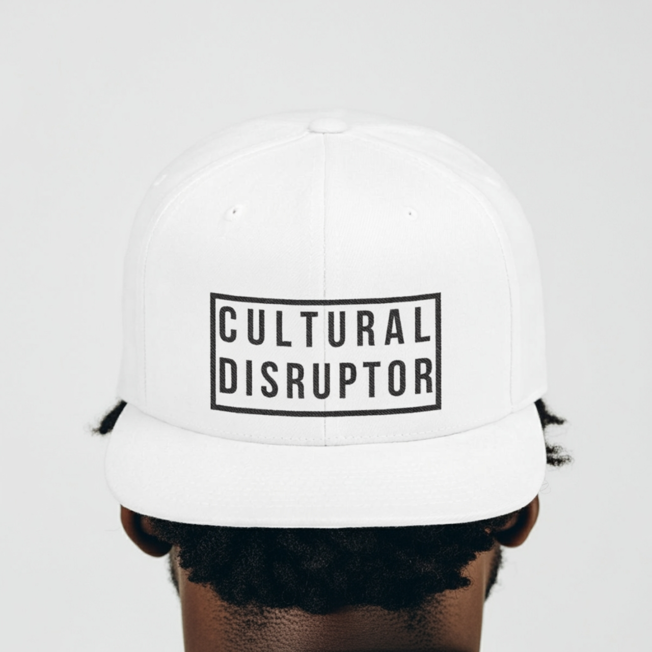 Cultural Disruptor Flat Bill Snapback Hat product thumbnail image Cultural Disruptor Flat Bill Snapback Hat product thumbnail image