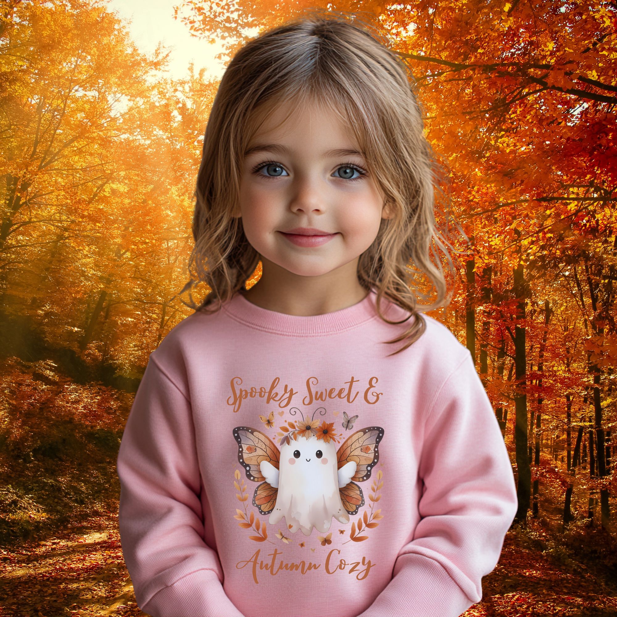 Fairy Ghost Halloween Toddler Sweatshirt product thumbnail image