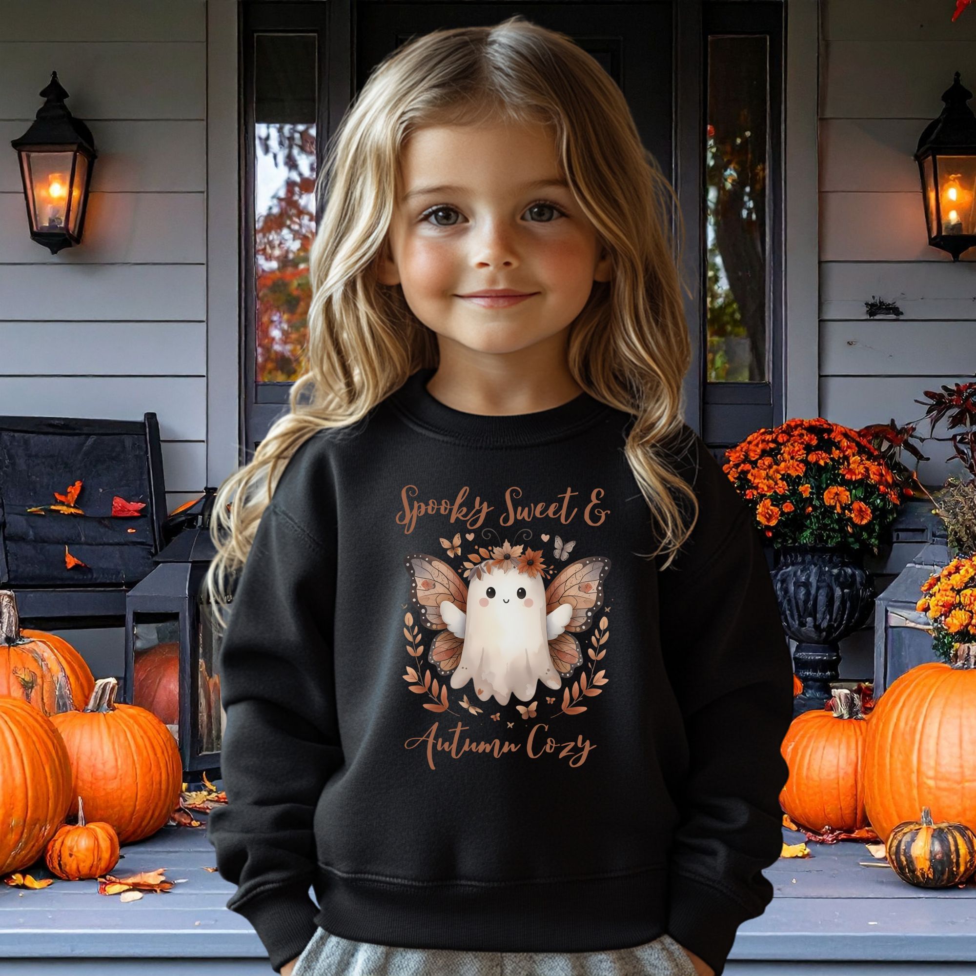 Fairy Ghost Halloween Toddler Sweatshirt product thumbnail image