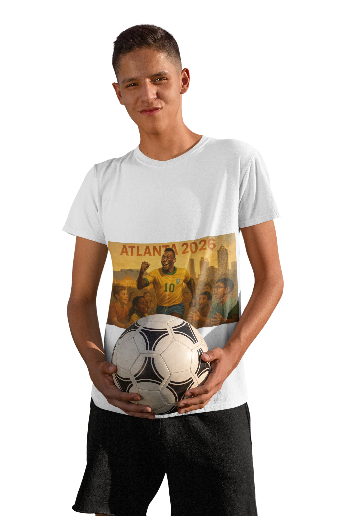 Unisex Tee 'GOLDEN GENERATION' Atlanta's Promise Skyline Design product thumbnail image