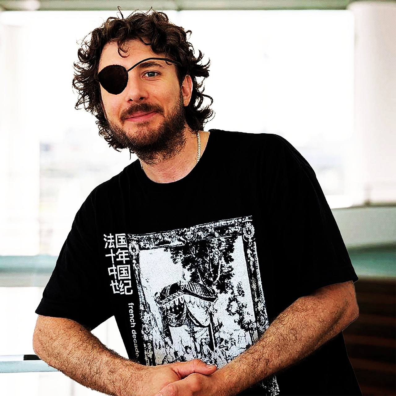 US - "French Decade, Chinese Century" Unisex Oversized Boxy Tee product thumbnail image US - "French Decade, Chinese Century" Unisex Oversized Boxy Tee product thumbnail image