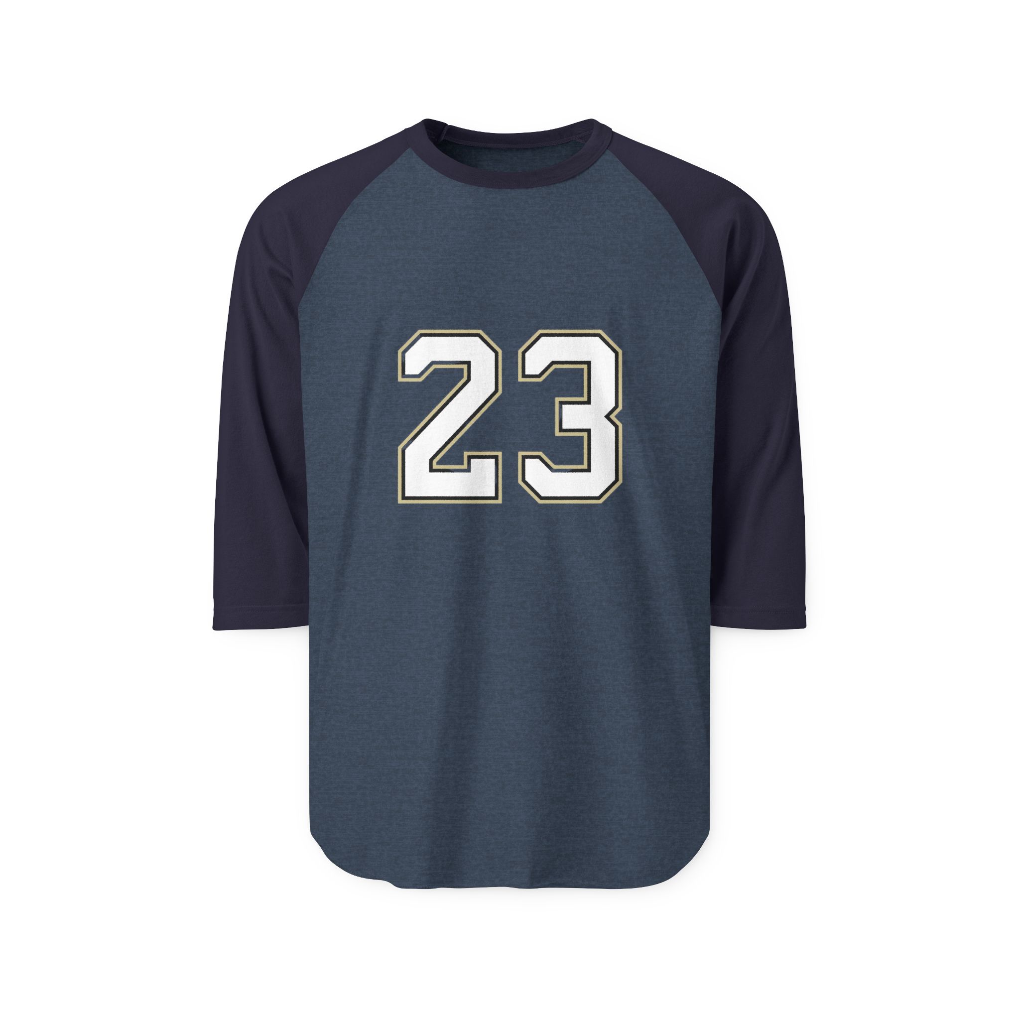 Personalized Raglan Shirt, Comfortable Tee for Everyday Wear, Perfect for Birthdays, Sports Fans, Unisex Apparel, Gift for Her/Him product thumbnail image