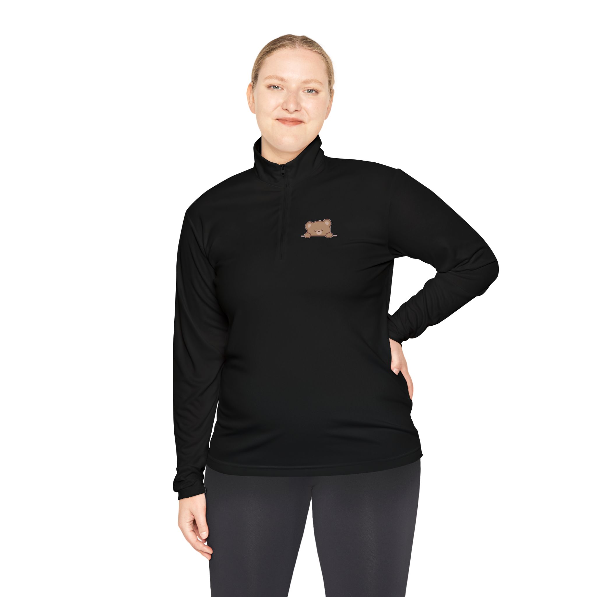 Personalized Quarter-Zip Long Sleeve T-shirt, Unisex Sweatshirt, Casual Layering, Perfect for Friends, Athletic Wear, Gift for Her/Him product thumbnail image Personalized Quarter-Zip Long Sleeve T-shirt, Unisex Sweatshirt, Casual Layering, Perfect for Friends, Athletic Wear, Gift for Her/Him product thumbnail image