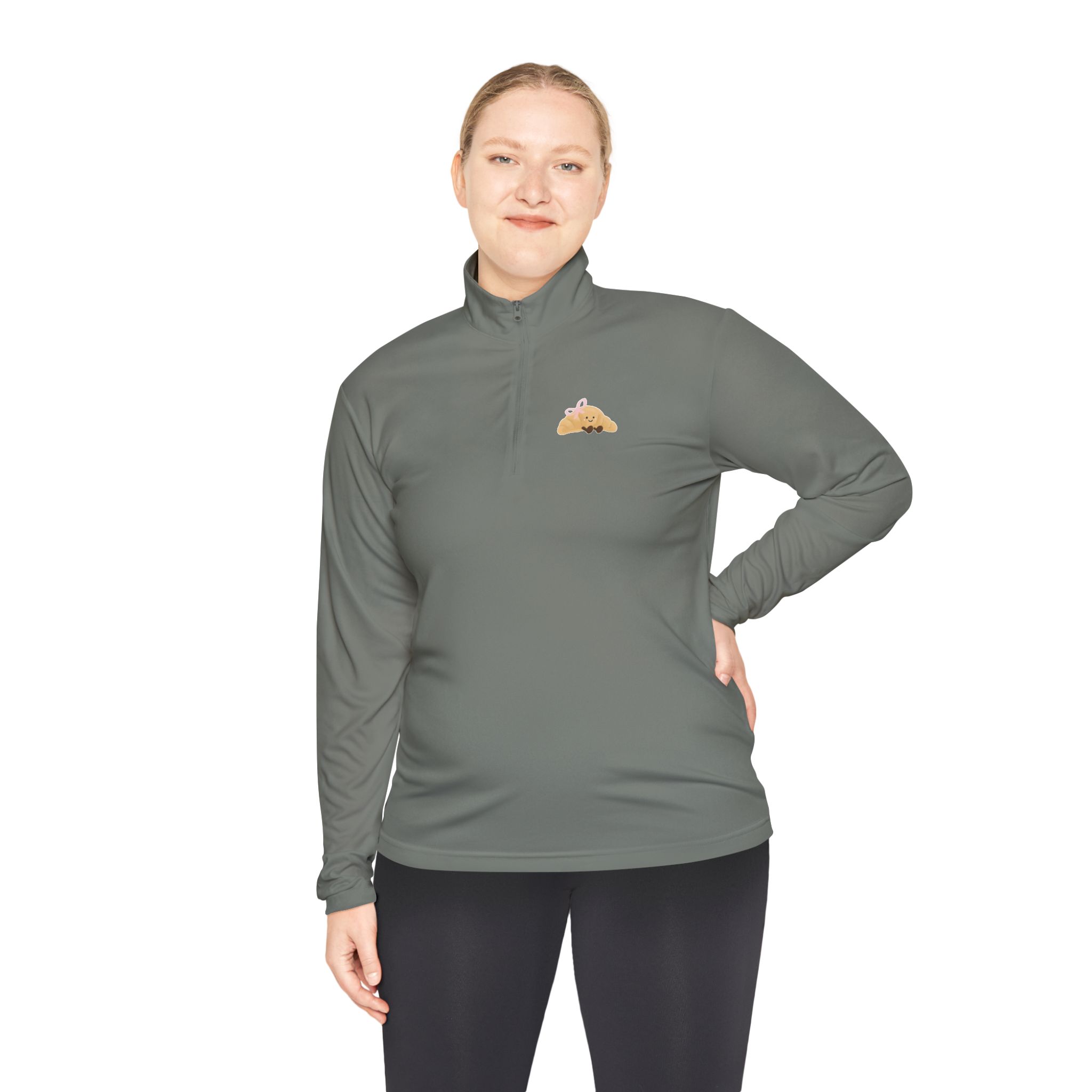 Personalized Quarter-Zip Long Sleeve T-shirt, Unisex Sweatshirt, Casual Layering, Perfect for Friends, Athletic Wear, Gift for Her/Him product thumbnail image Personalized Quarter-Zip Long Sleeve T-shirt, Unisex Sweatshirt, Casual Layering, Perfect for Friends, Athletic Wear, Gift for Her/Him product thumbnail image