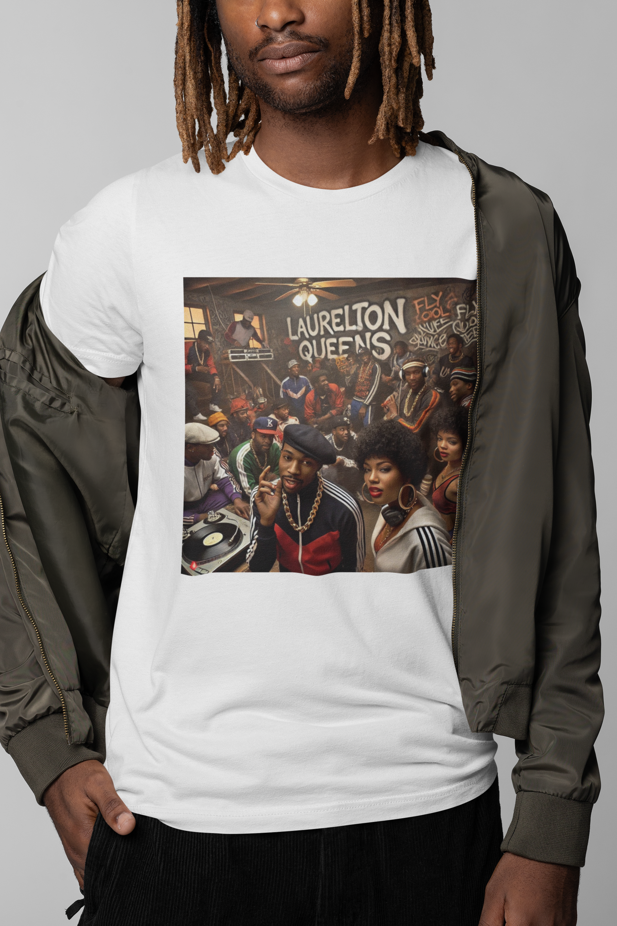 Laurelton Queens  - Vintage t-shirt, Men's Casual tee 