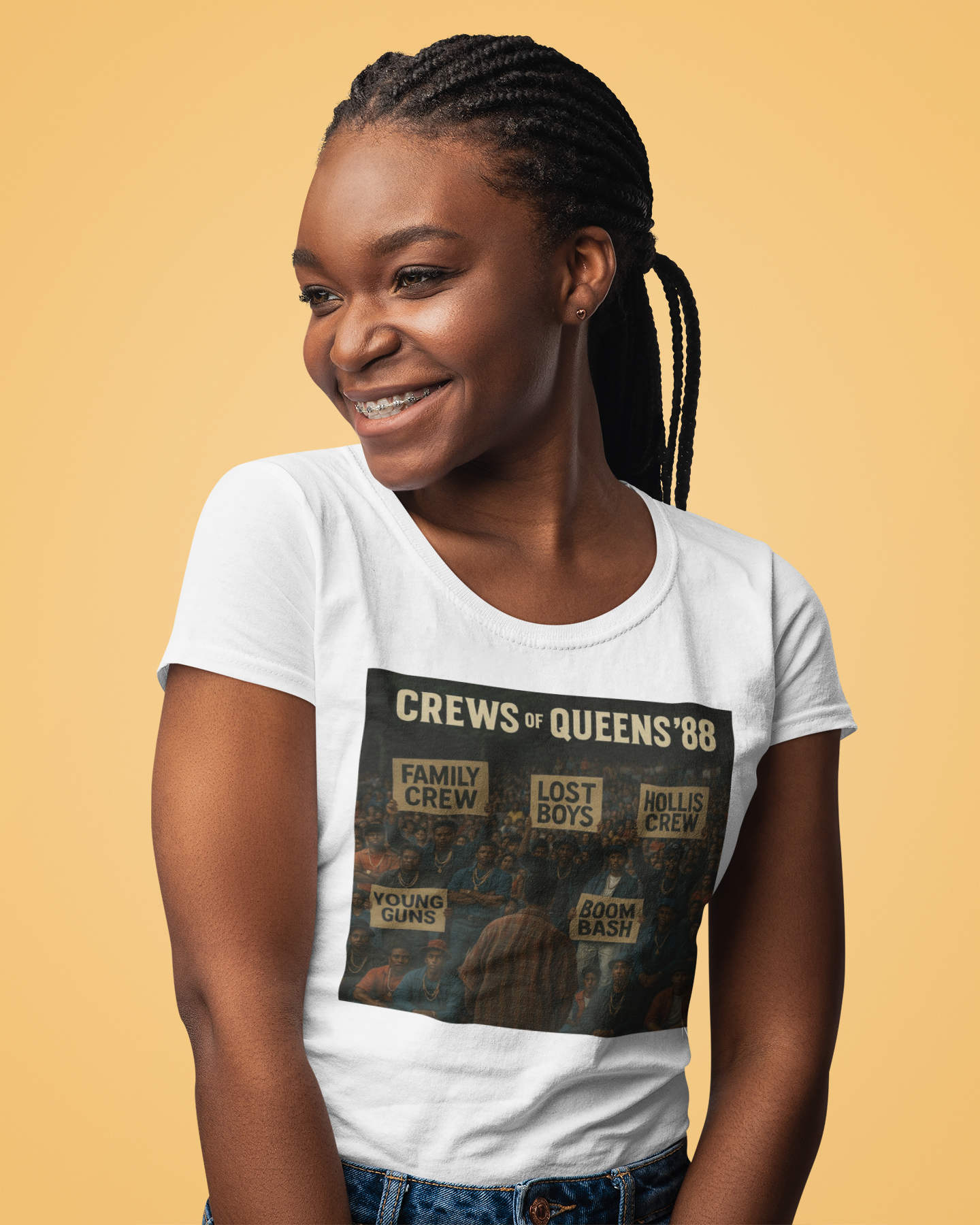 Crews of Queens - Vintage Style T-Shirt, Unisex Retro T-Shirt, Unisex Tee
