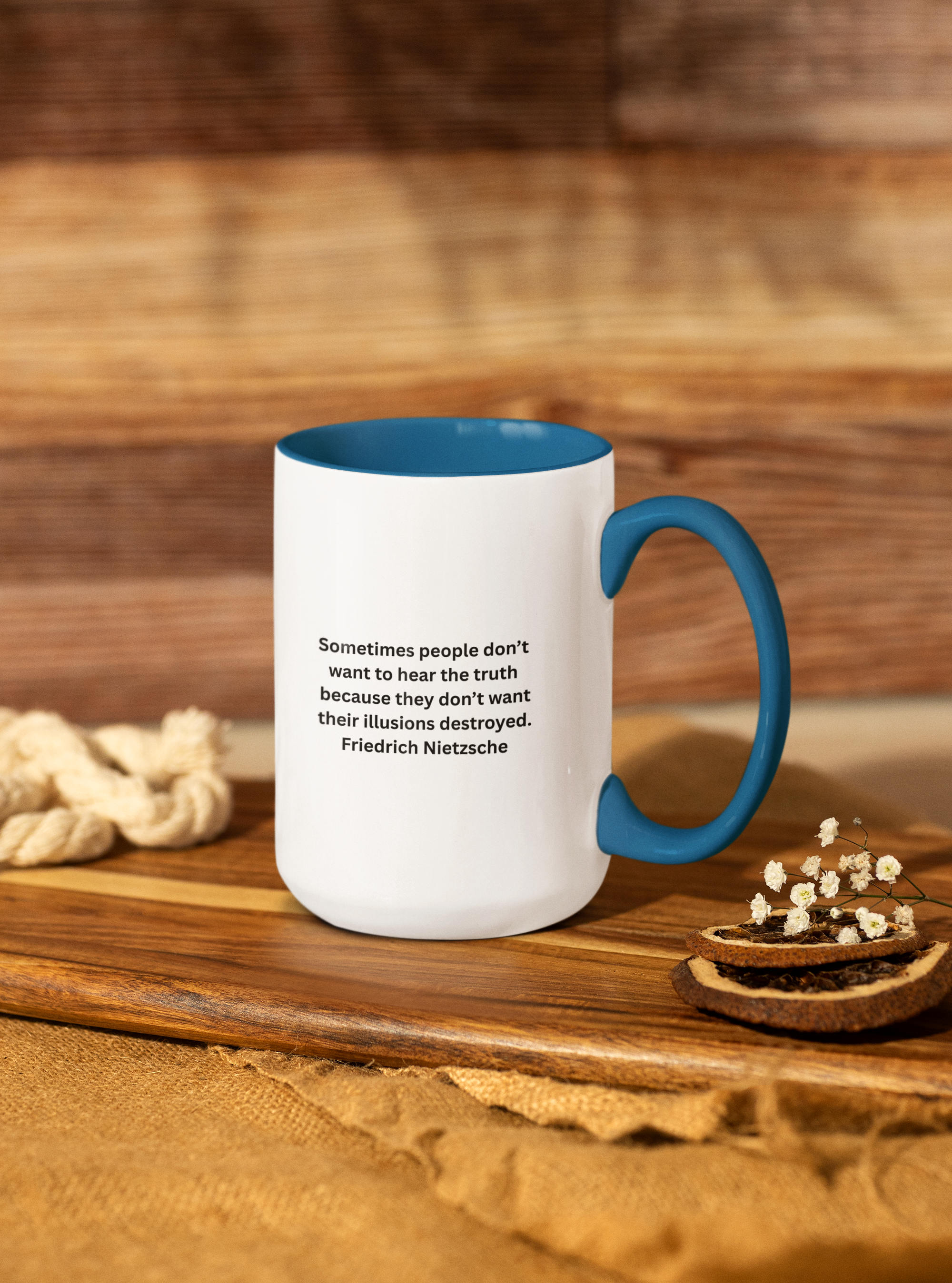 Ceramic Mug, Starry Night Nietzsche Quote Coffee Cup, Unique Gift for Coffee Lovers, Artistic Decor, Inspirational Quote, 15oz product thumbnail image Ceramic Mug, Starry Night Nietzsche Quote Coffee Cup, Unique Gift for Coffee Lovers, Artistic Decor, Inspirational Quote, 15oz product thumbnail image