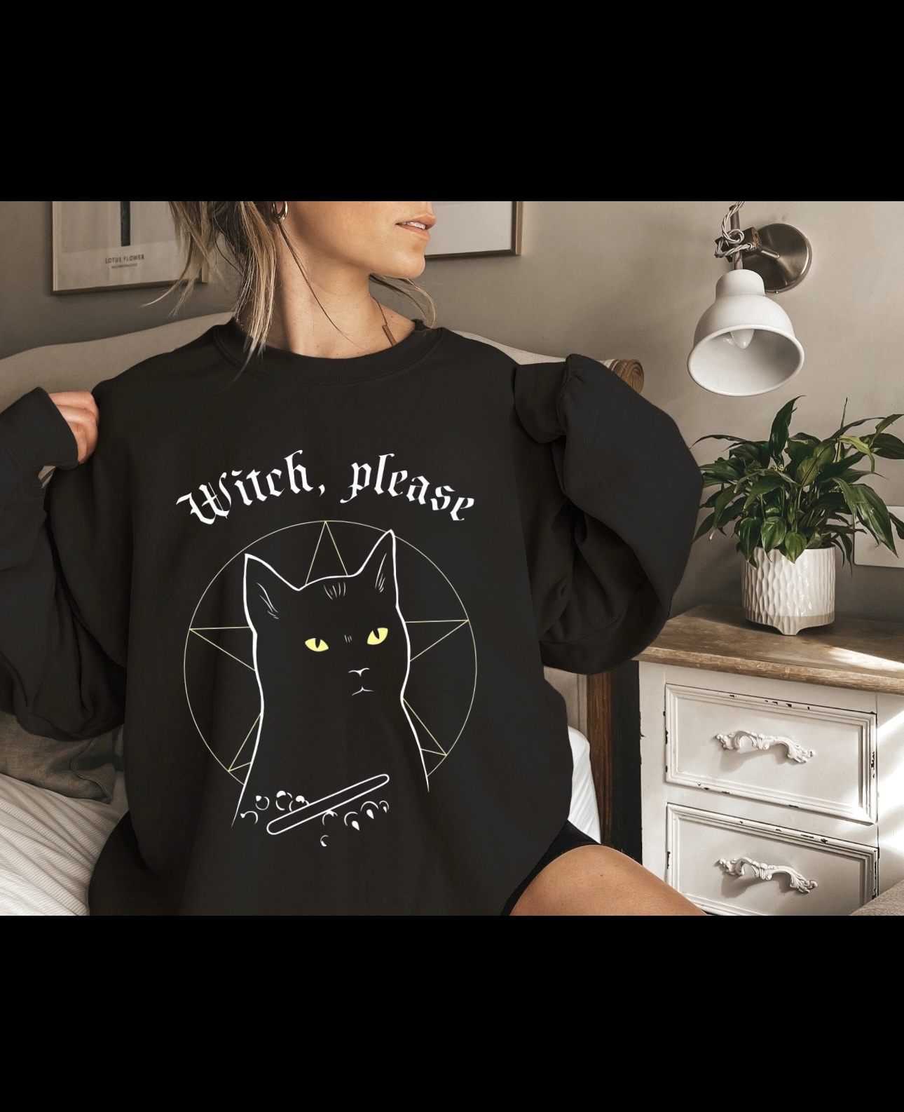 😌 Witch Please Sweatshirt 💅 product thumbnail image