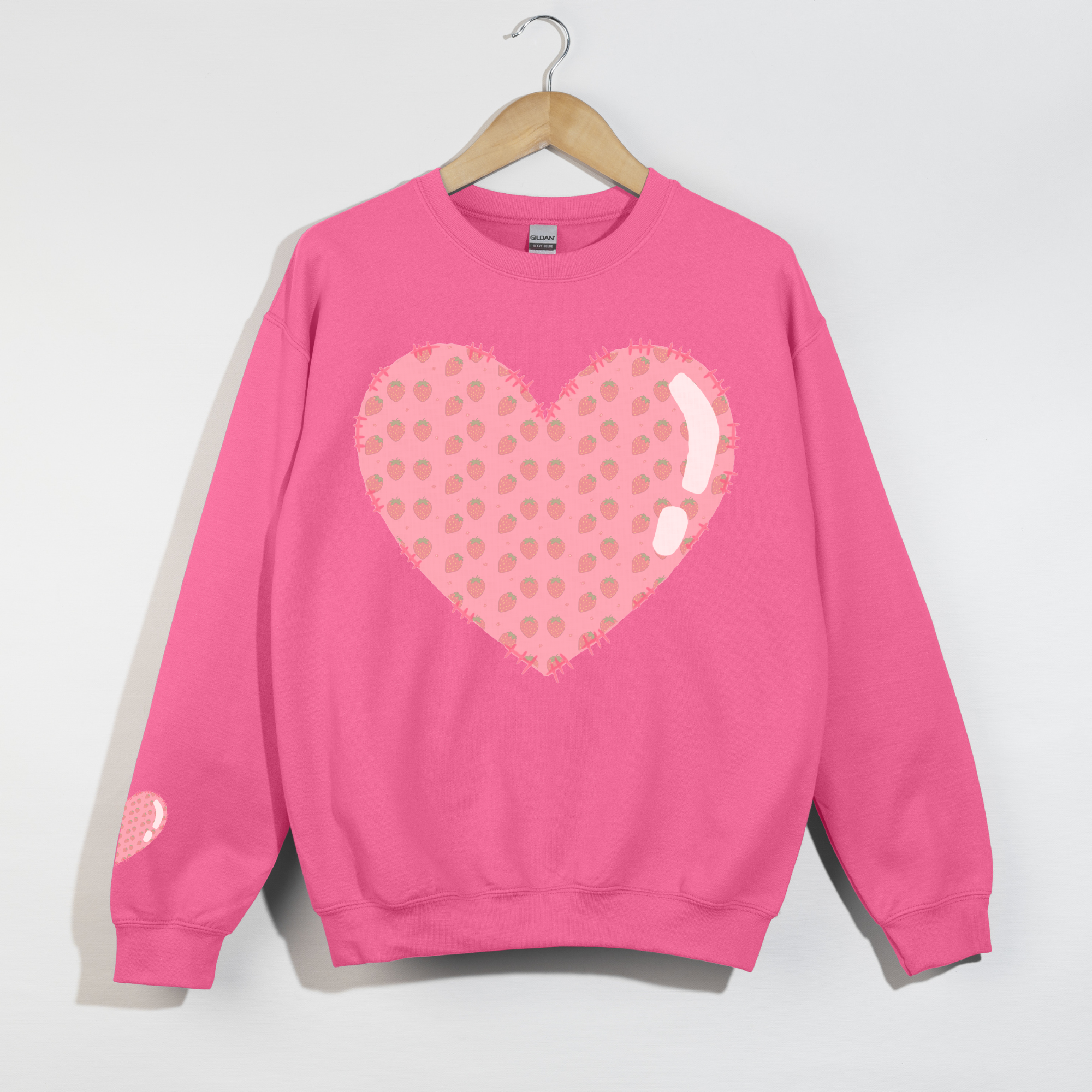 Heartfelt Unisex Crewneck Sweatshirt | Cozy, Cute, Everyday Wear, Heart Sweater product thumbnail image Heartfelt Unisex Crewneck Sweatshirt | Cozy, Cute, Everyday Wear, Heart Sweater product thumbnail image