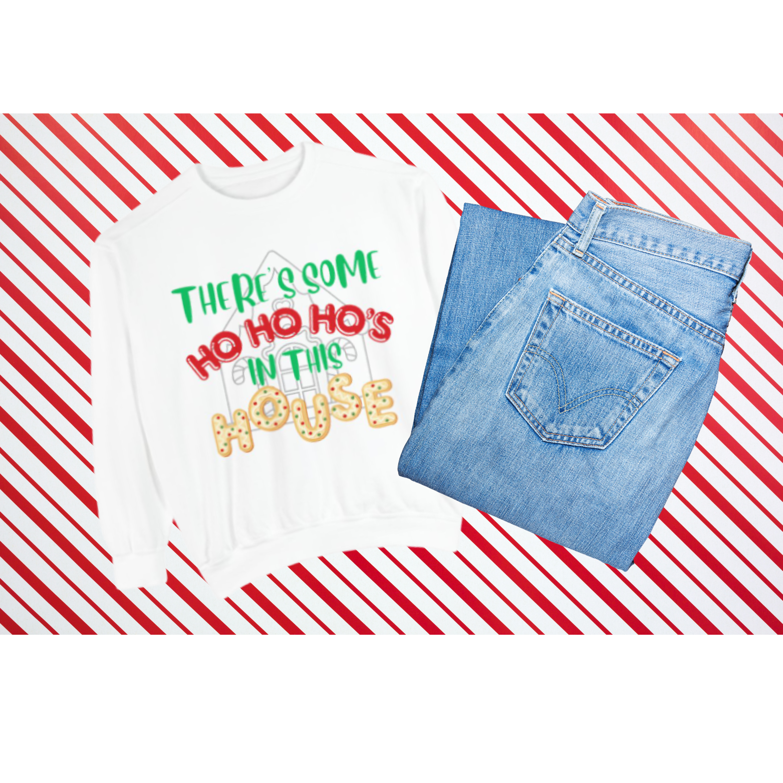 HoHoHo's in the House Christmas Sweatshirt