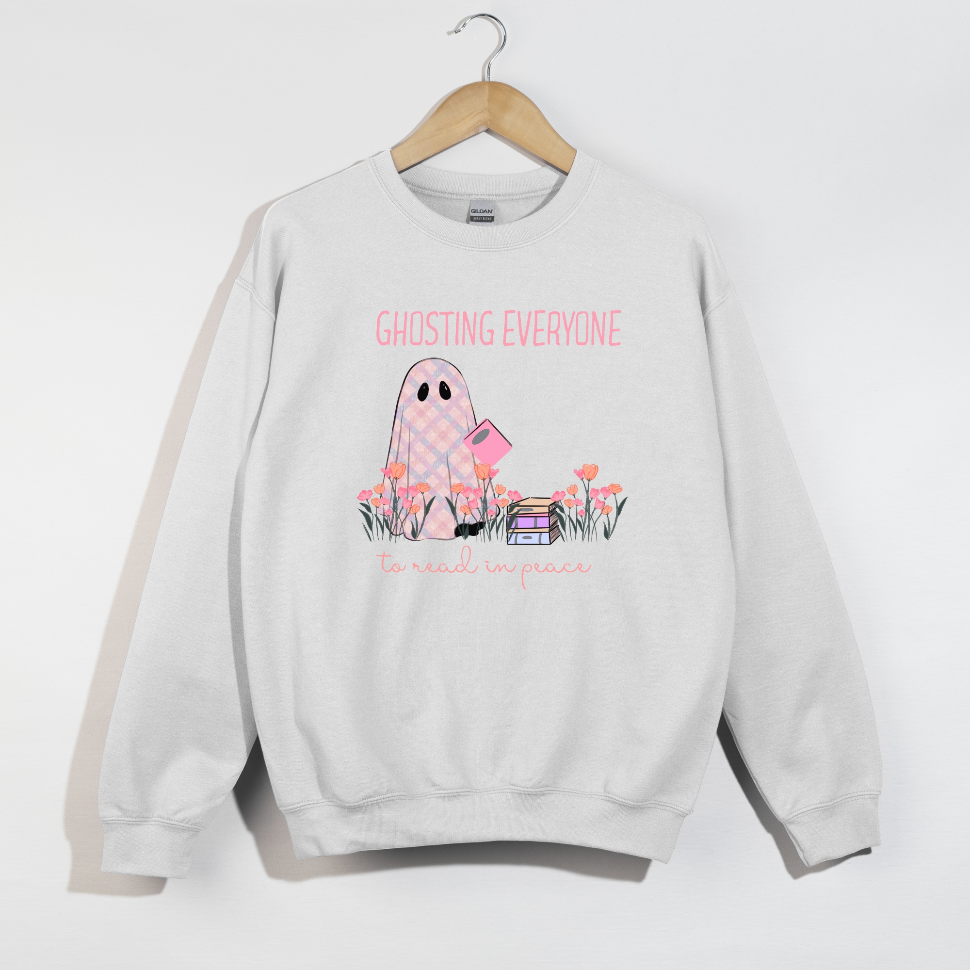 Ghosting Everyone Sweatshirt - Cozy Unisex Crewneck, Perfect for Halloween, Casual Wear, Gift for Friends, Spooky Season Apparel product thumbnail image Ghosting Everyone Sweatshirt - Cozy Unisex Crewneck, Perfect for Halloween, Casual Wear, Gift for Friends, Spooky Season Apparel product thumbnail image