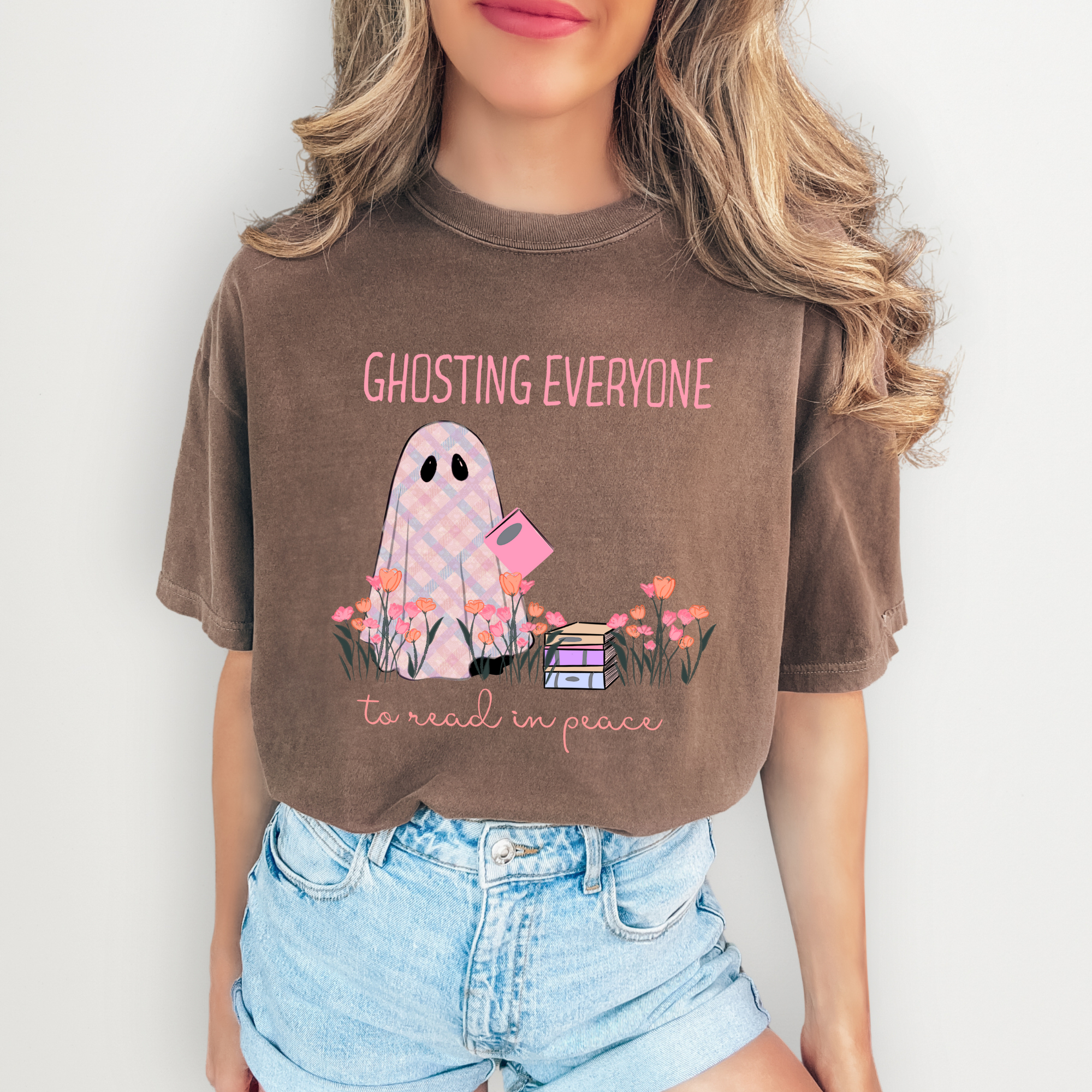 Whimsical Ghost T-shirt, Fun Gift for Ghost Lovers, Halloween Fashion, Cute Apparel, Unique Graphic Tee Whimsical Ghost T-shirt, Fun Gift for Ghost Lovers, Halloween Fashion, Cute Apparel, Unique Graphic Tee