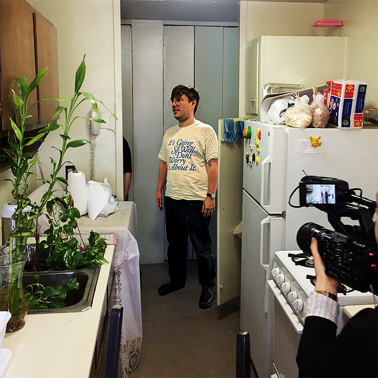 EU - "It's Going So Well" Unisex Oversized Boxy Tee product thumbnail image EU - "It's Going So Well" Unisex Oversized Boxy Tee product thumbnail image