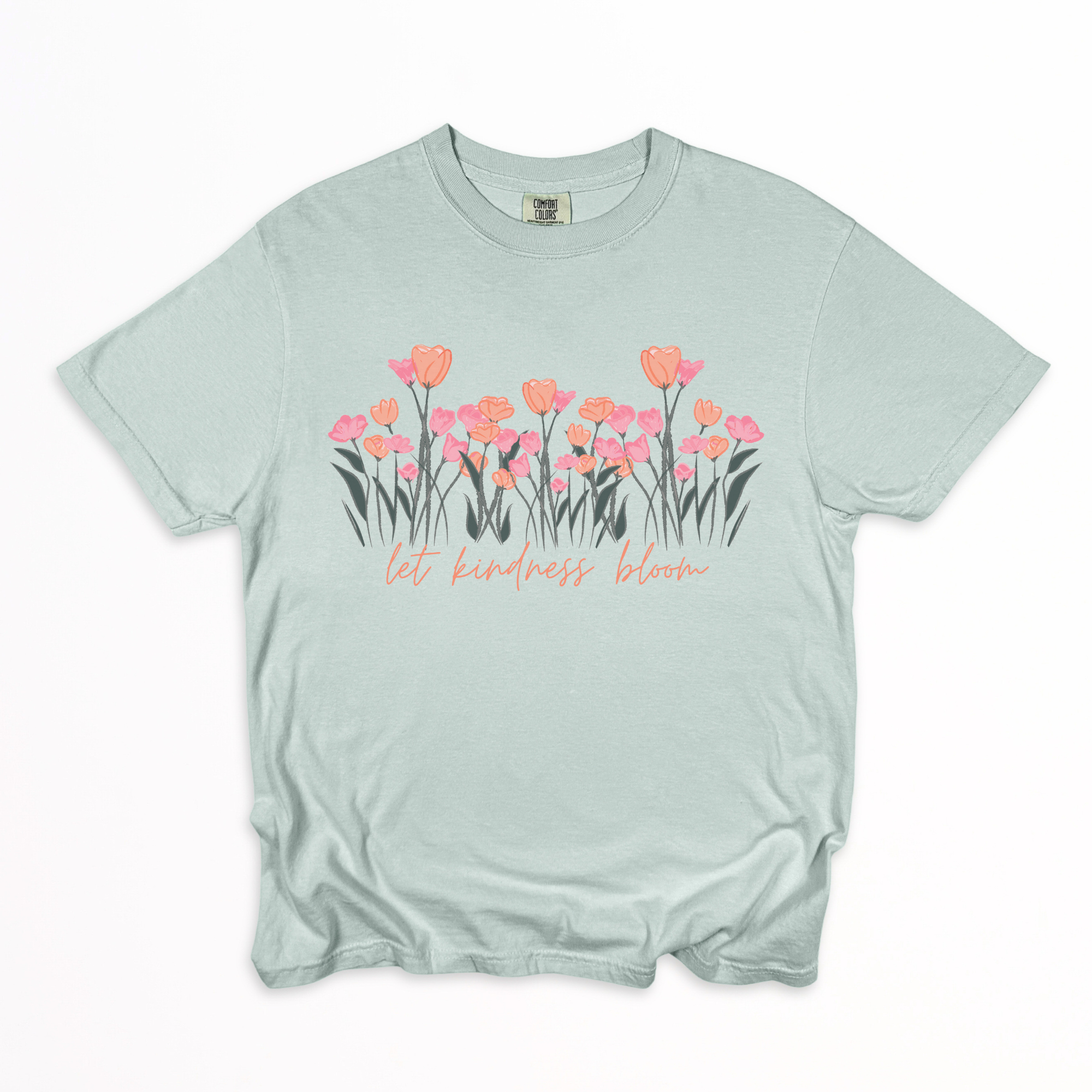Unisex Flower Graphic T-shirt, Let Kindness Bloom Tee, Floral T-shirt for Spring, Positive Vibes Shirt, Gift for Nature Lovers product thumbnail image Unisex Flower Graphic T-shirt, Let Kindness Bloom Tee, Floral T-shirt for Spring, Positive Vibes Shirt, Gift for Nature Lovers product thumbnail image