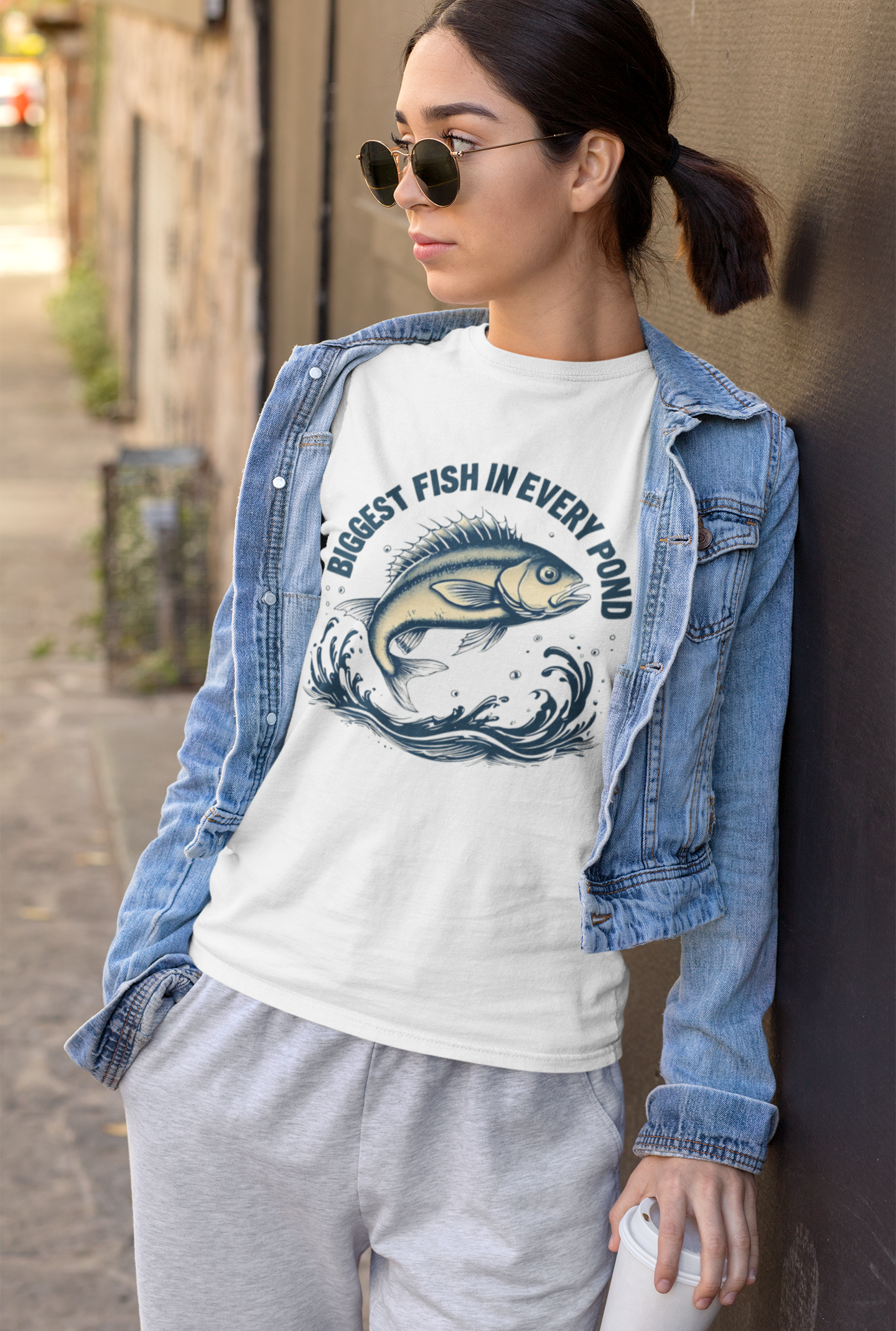 Fishing Enthusiast T-Shirt, Fun Fish Humor Tee, Gift for Anglers, Birthday Present, Outdoor Adventure Apparel, Fishing Lover's Shirt product thumbnail image