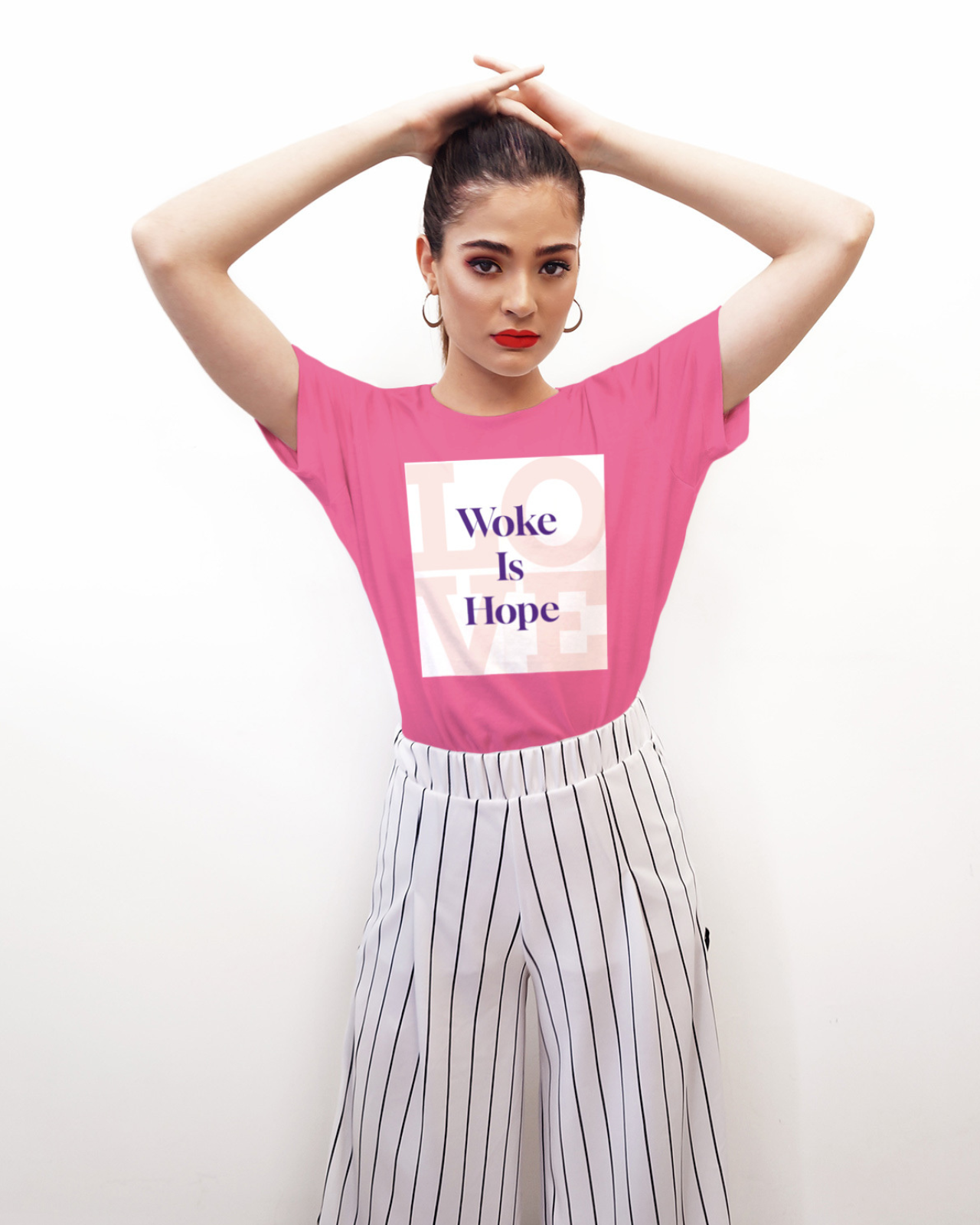 Graphic Tee - WOKE IS HOPE Unisex T-Shirt for Believers in Social Justice  product thumbnail image