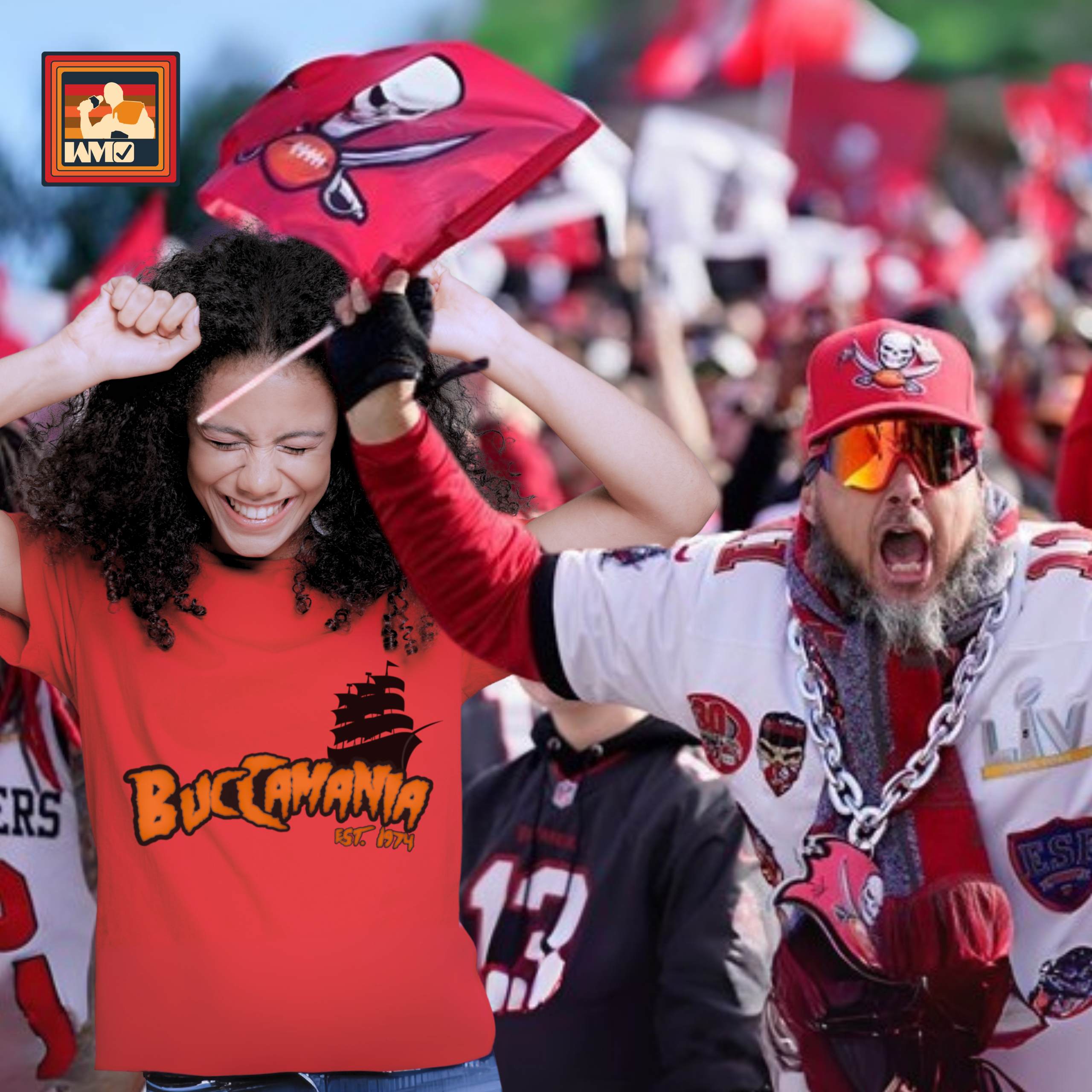 Buccamania Unisex Softstyle T-Shirt | Buccaneers Party Tee, Tampa Bay Wear, Hulk Hogan Lovers, Casual Style, Football, Wrestling, Comfortable Apparel product thumbnail image Buccamania Unisex Softstyle T-Shirt | Buccaneers Party Tee, Tampa Bay Wear, Hulk Hogan Lovers, Casual Style, Football, Wrestling, Comfortable Apparel product thumbnail image