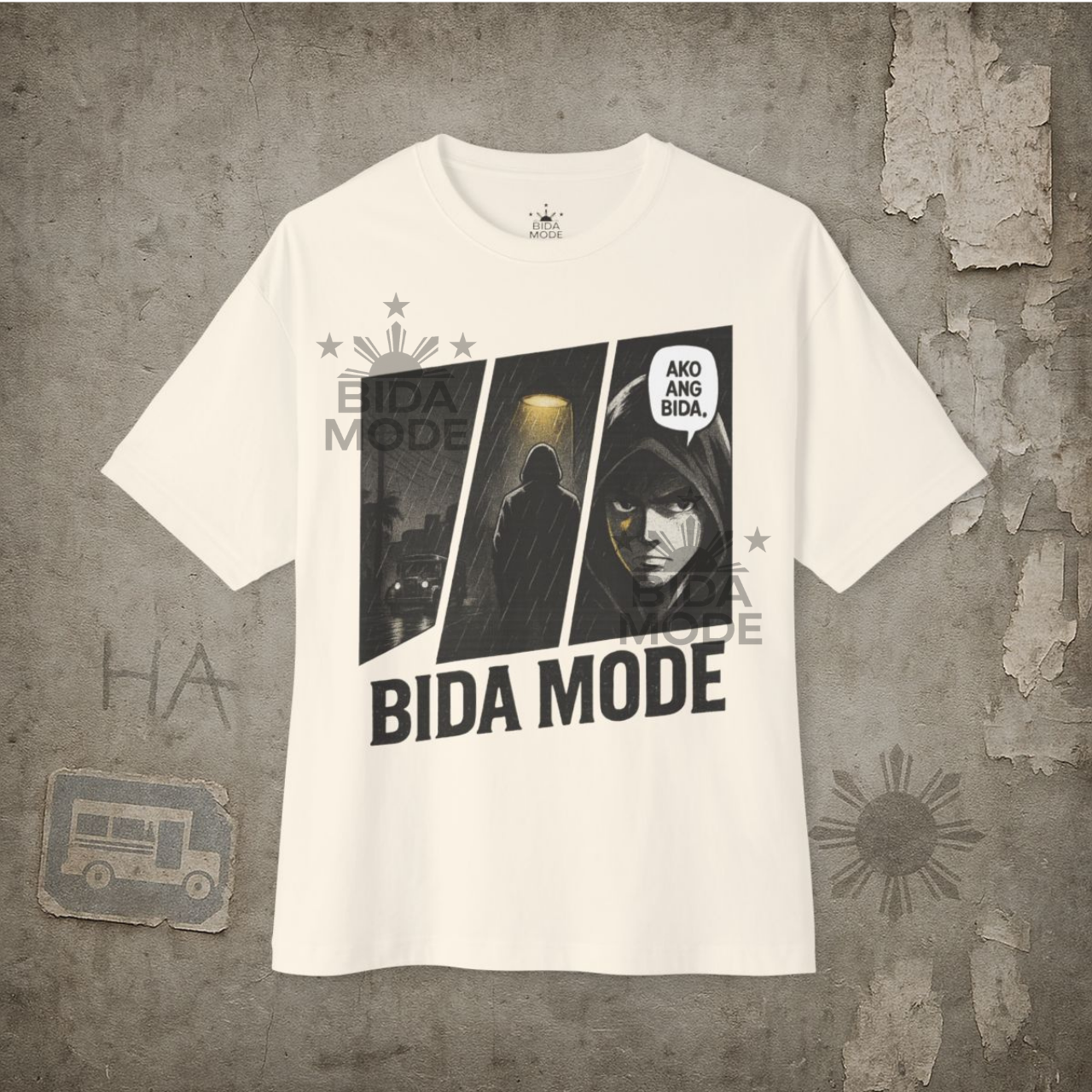 Ako Ang Bida T-Shirt | Filipino Streetwear Graphic Tee | Main Character Energy Shirt | Pinoy Pride Clothing product thumbnail image