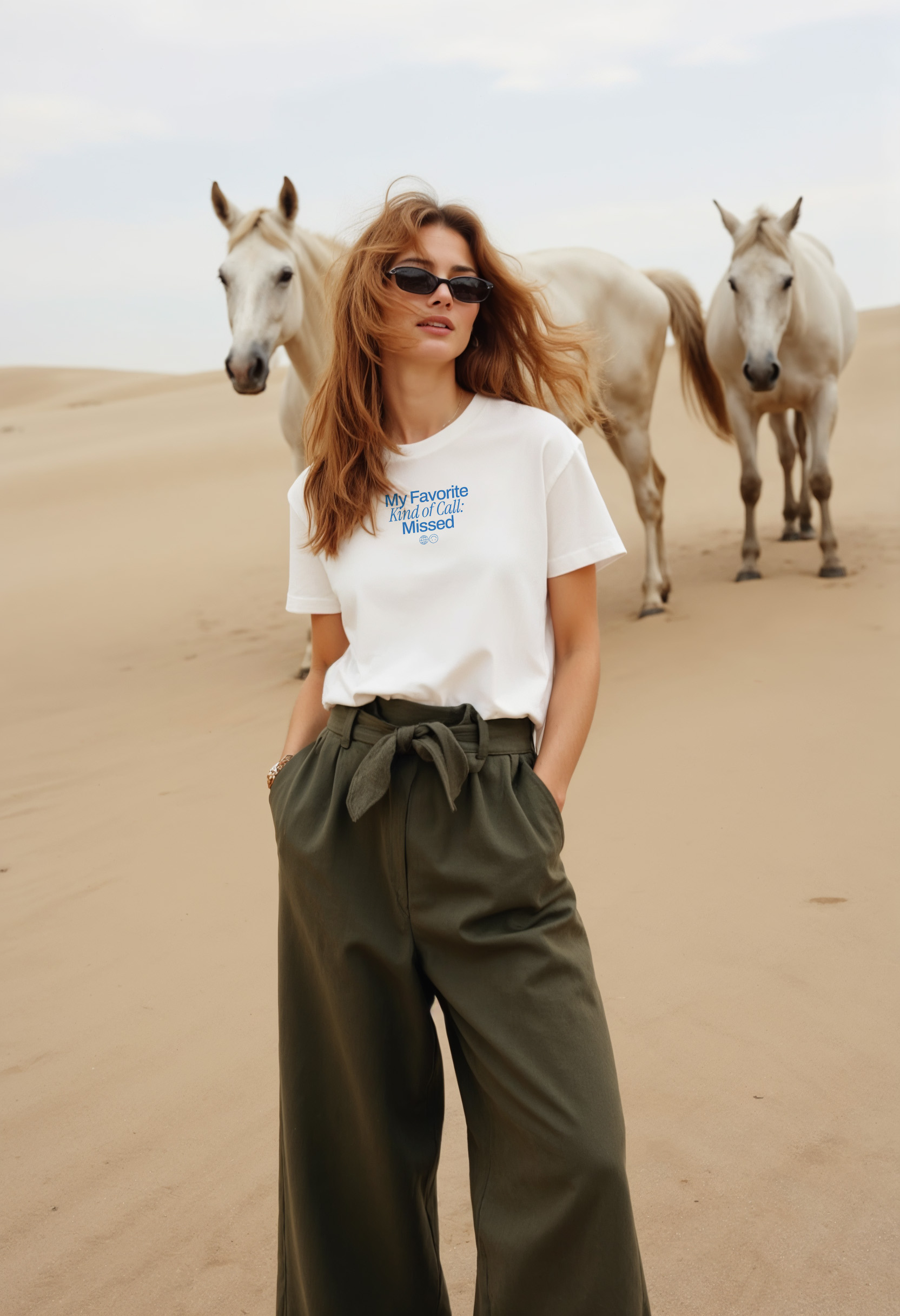 My Favorite Kind of Call: Missed | Unisex T-shirt | Front &amp; back print product thumbnail image