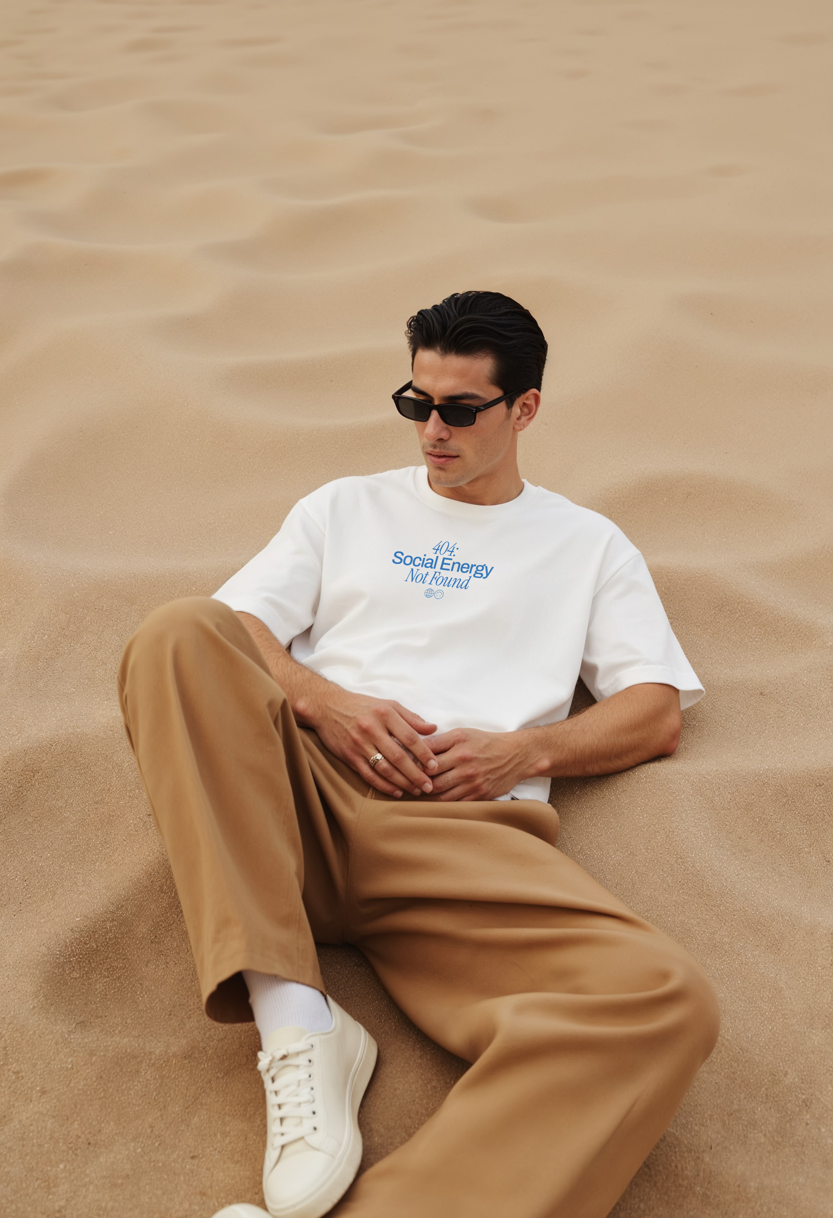 404: Social Energy Not Found | Unisex T-shirt | Front & back print product thumbnail image 404: Social Energy Not Found | Unisex T-shirt | Front & back print product thumbnail image