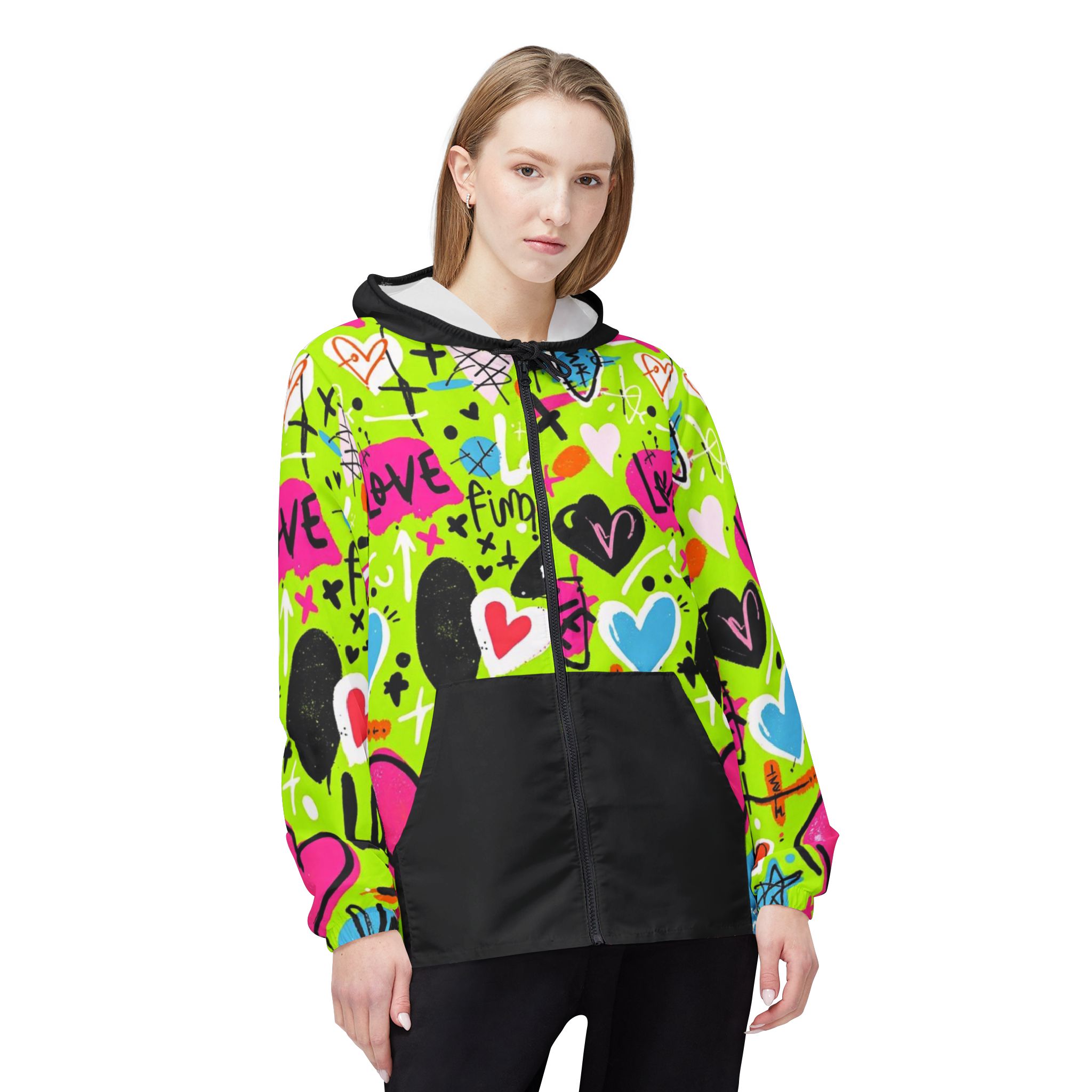 Personalized Baggy Windbreaker Jacket, Trendy Summer Layer, Unisex Outerwear, Customizable Design, Perfect for Birthday Gifts for Her/Him product thumbnail image Personalized Baggy Windbreaker Jacket, Trendy Summer Layer, Unisex Outerwear, Customizable Design, Perfect for Birthday Gifts for Her/Him product thumbnail image