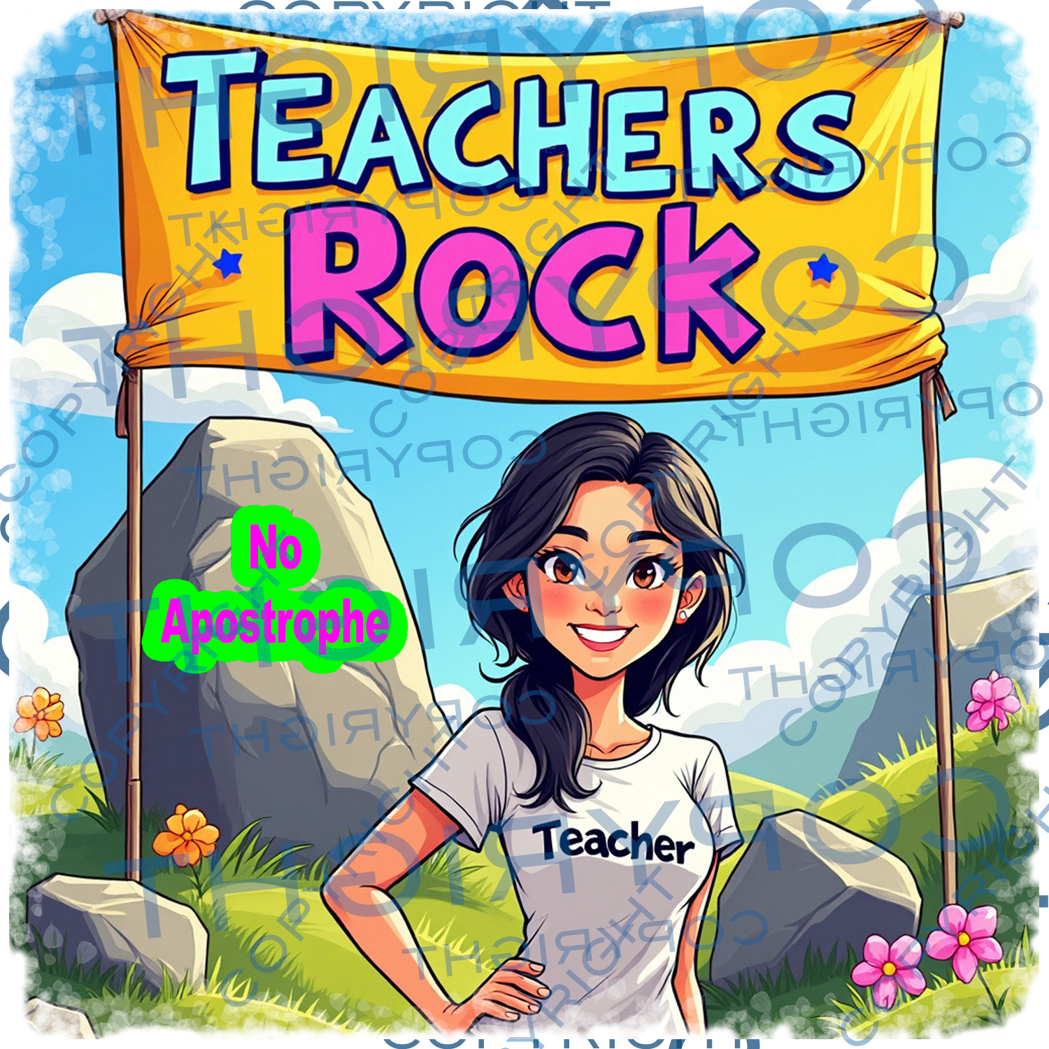 Teacher's Rock Unisex T-Shirt, Gift for Educators, Teacher Appreciation Week, Classroom Style, Cute Teacher Outfit, Fun Gift for Teachers product thumbnail image Teacher's Rock Unisex T-Shirt, Gift for Educators, Teacher Appreciation Week, Classroom Style, Cute Teacher Outfit, Fun Gift for Teachers product thumbnail image