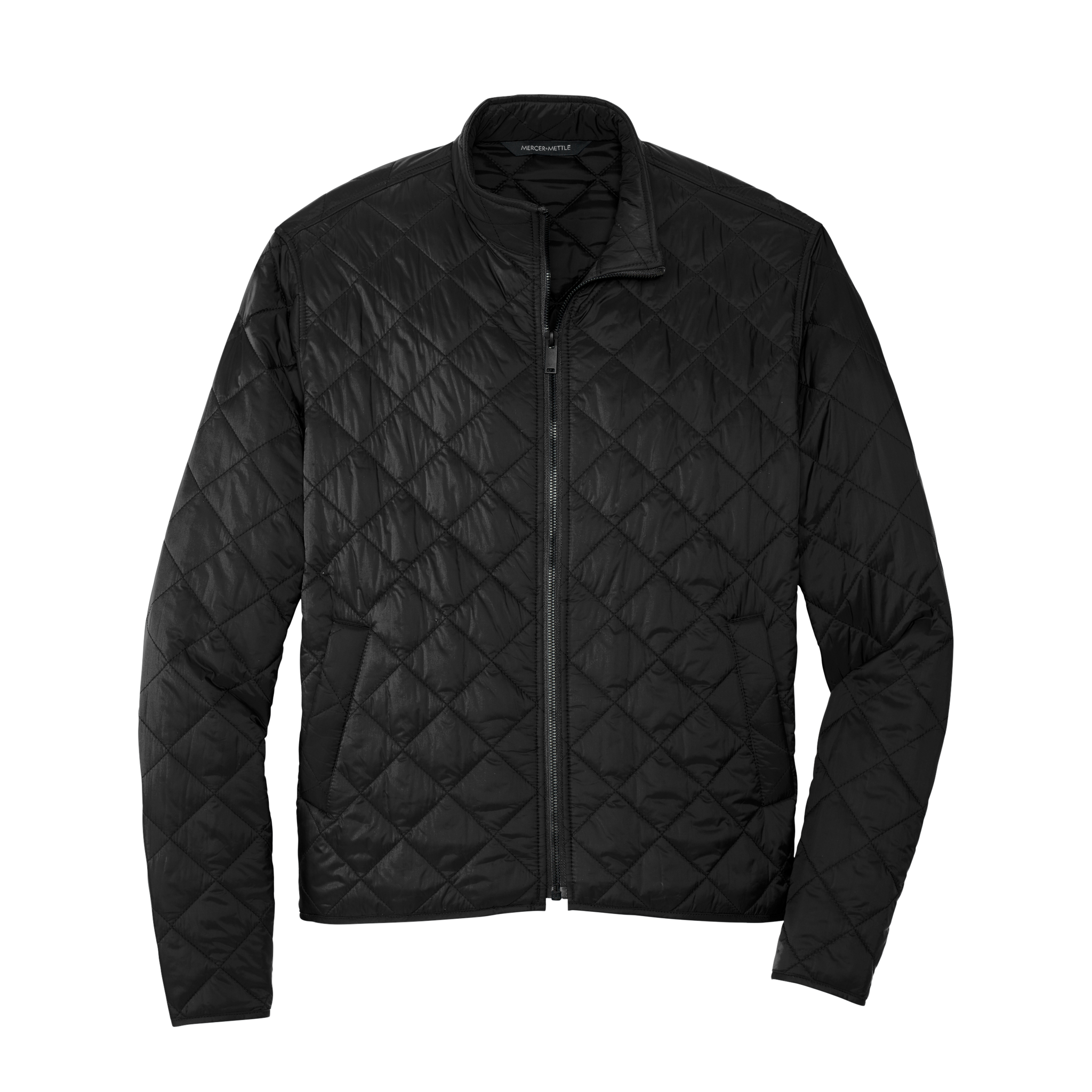 Personalized Embroidered Quilted Jacket, Unisex Full-Zip, Custom Design, Perfect for Winte, Casual Wear, Gift for Her/Him