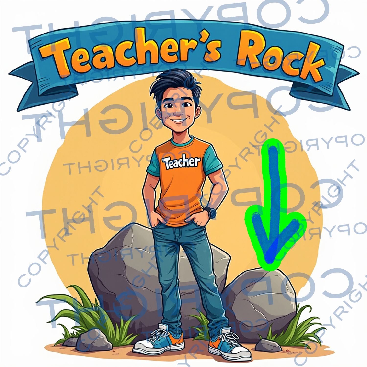 Teachers Rock! on Your Favorite Tee Teachers Rock! on Your Favorite Tee
