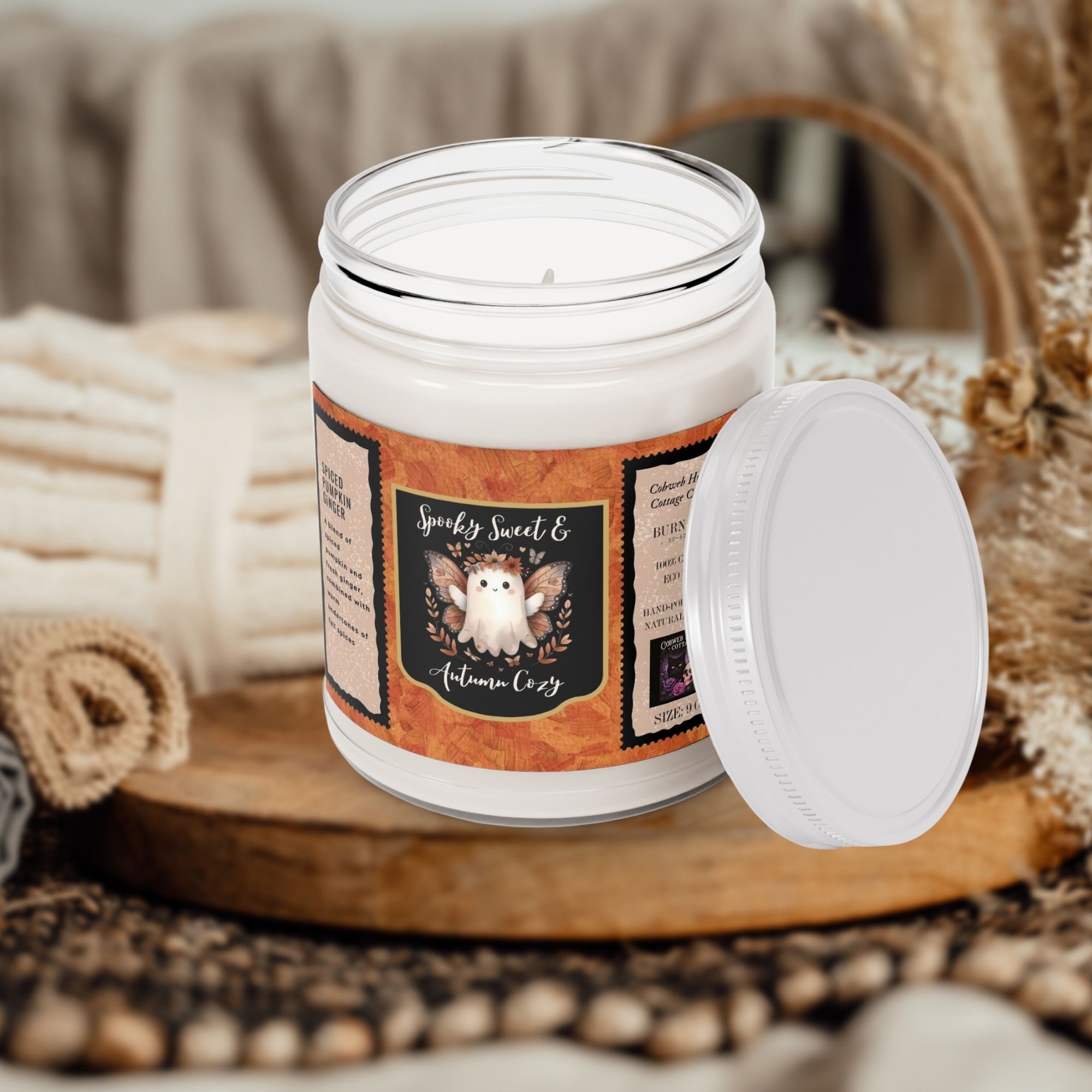 Spooky Sweet and Autumn Cozy Scented Candle product thumbnail image
