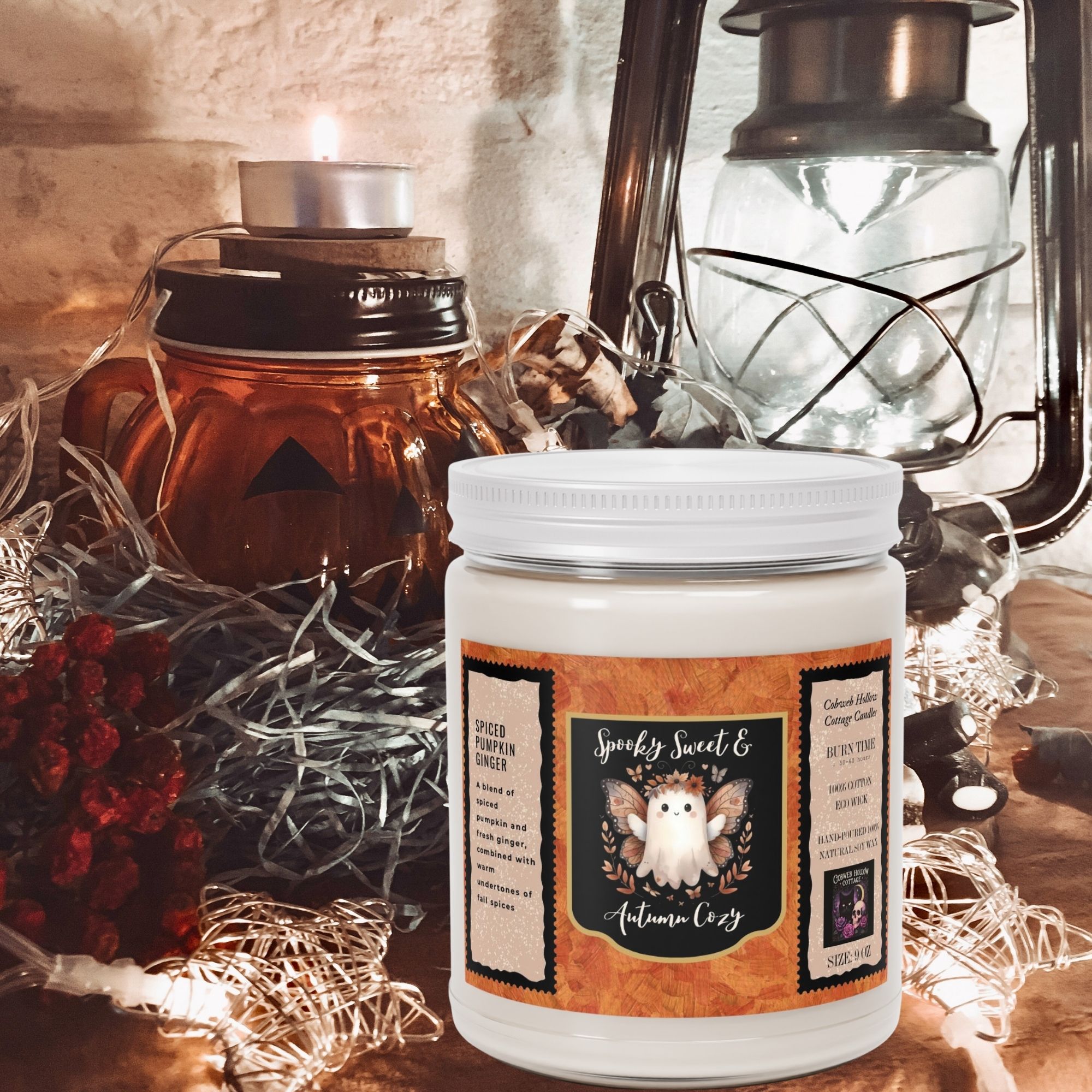 Spooky Sweet and Autumn Cozy Scented Candle product thumbnail image