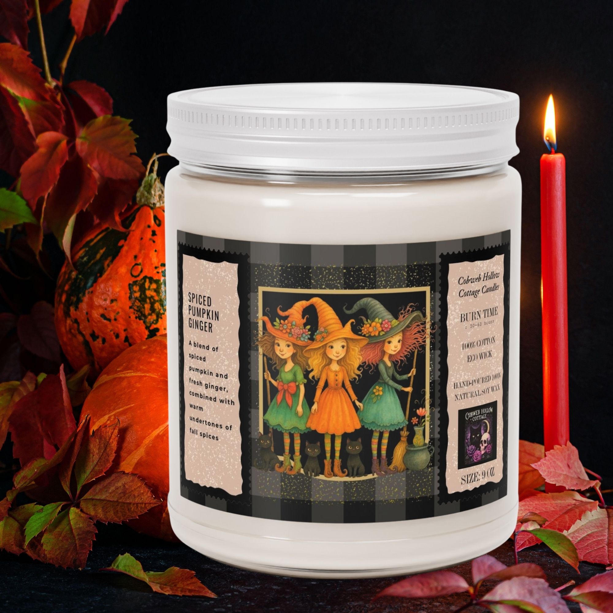  Whimsical Witchy Autumn Candle product thumbnail image