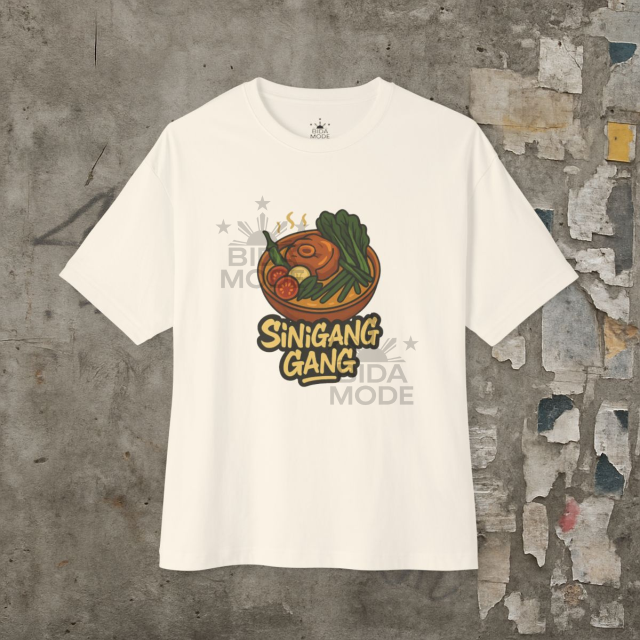 Sinigang Gang T-Shirt | Filipino Foodie Shirt | Pinoy Streetwear Tee | Comfort Food Graphic Clothing
