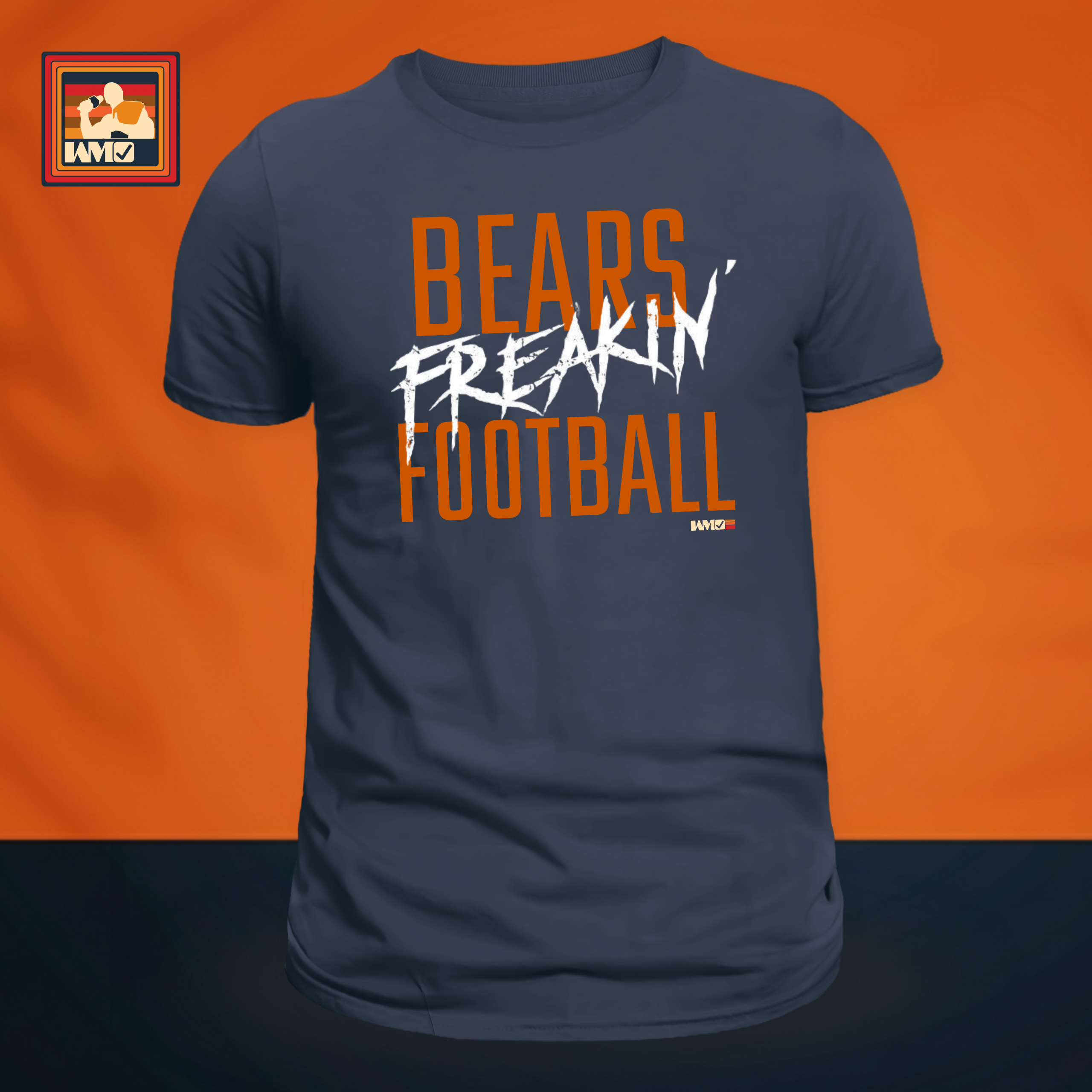 Bears' Freakin' Football Seth Rollins T-Shirt Unisex Football T-Shirt, Casual Sports Tee, Ideal for Game Day, Gift for Fans, Sportswear, Comfy Graphic Shirt, Bears, Wrestling, Seth Rollins product thumbnail image