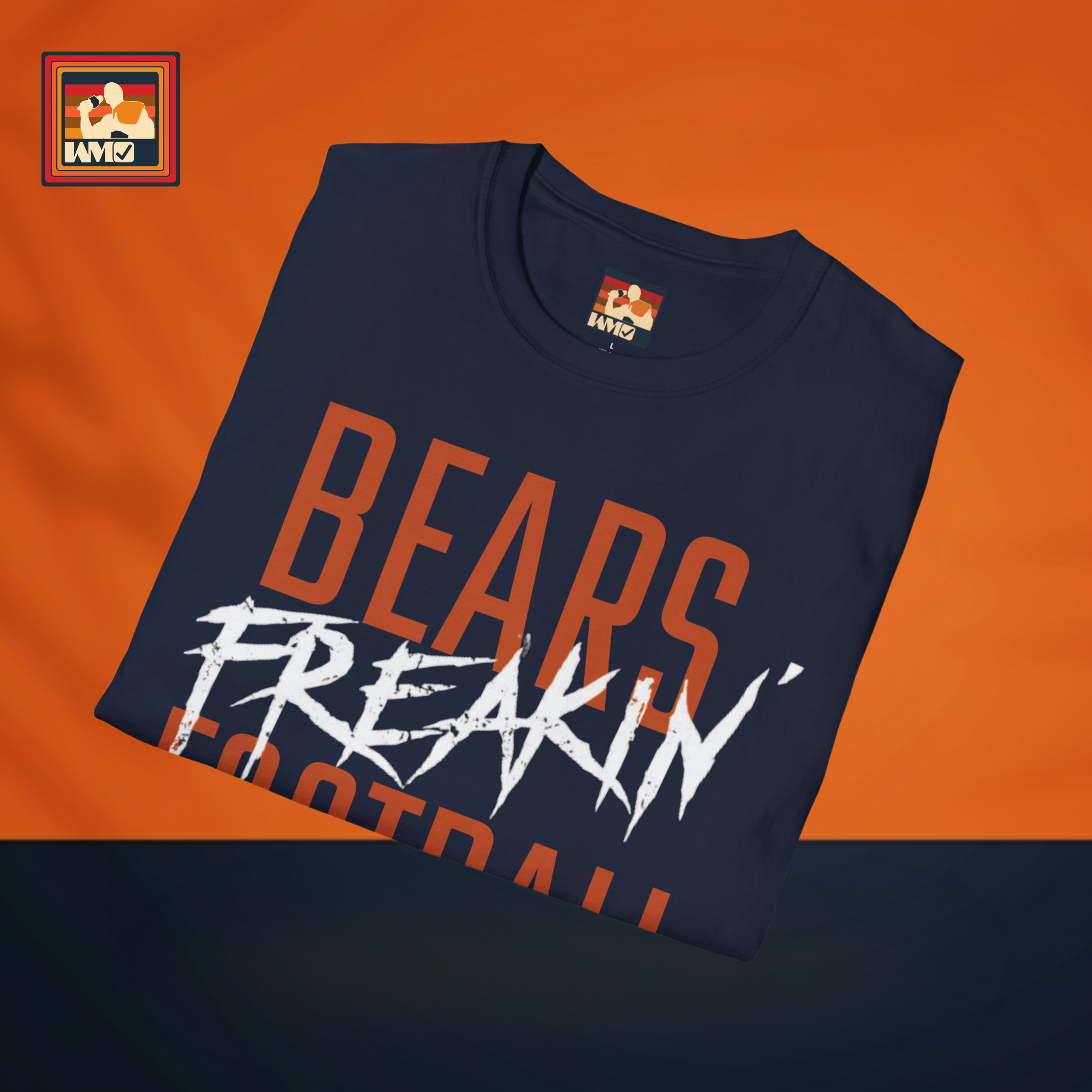 Bears' Freakin' Football Seth Rollins T-Shirt Unisex Football T-Shirt, Casual Sports Tee, Ideal for Game Day, Gift for Fans, Sportswear, Comfy Graphic Shirt, Bears, Wrestling, Seth Rollins product thumbnail image