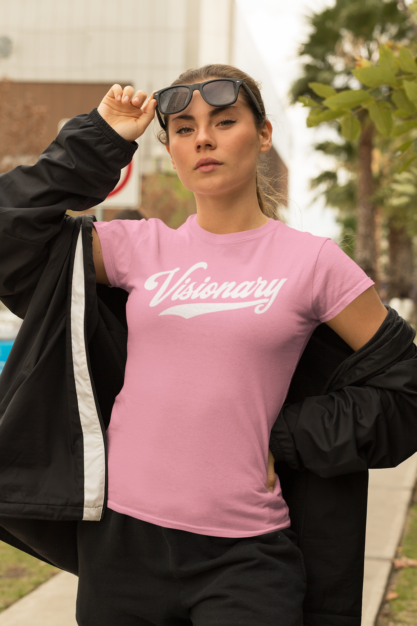 Visionary Unisex Cotton Crew Tee - Inspirational T-Shirt for Creatives, Gift for Artists, Casual Wear, Motivational Shirt, Trendy Fashion product thumbnail image