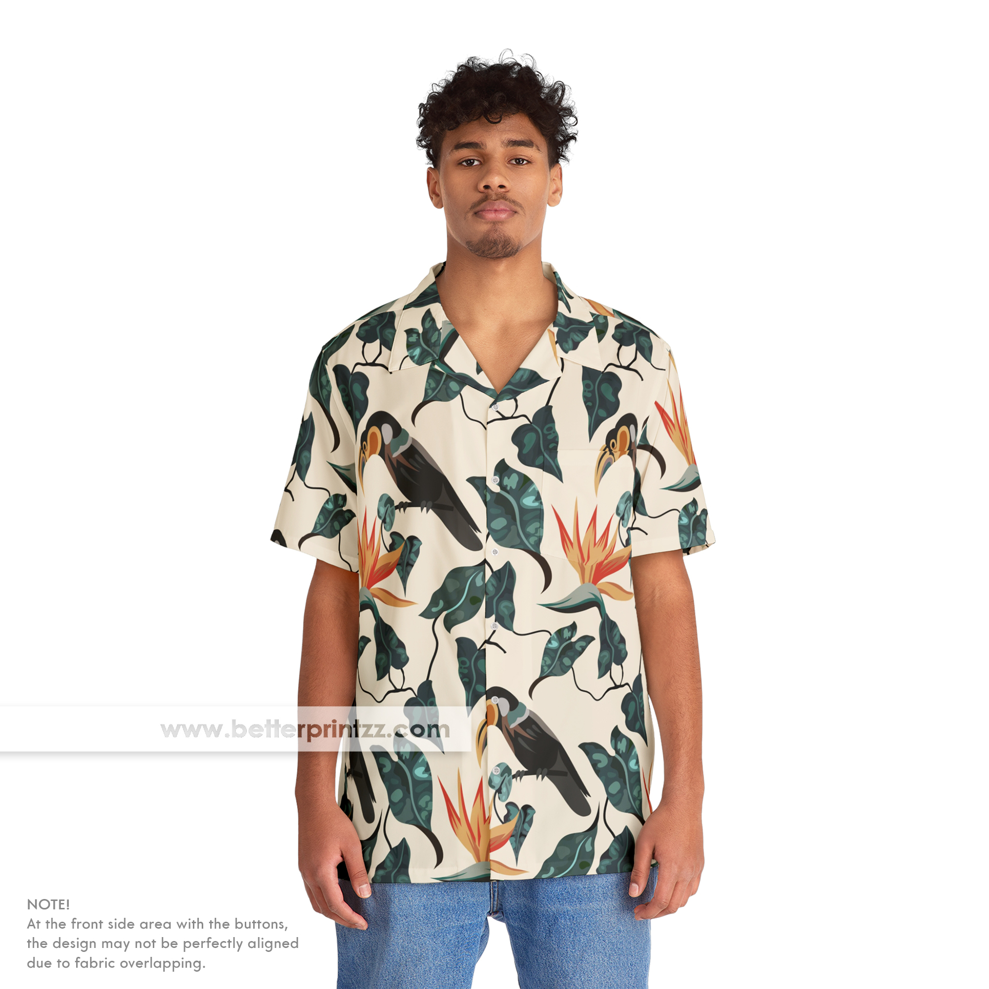 Tony Montana Hawaiian Shirt, Scarface Aloha Shirt Replica, Movie Halloween Costume product thumbnail image Tony Montana Hawaiian Shirt, Scarface Aloha Shirt Replica, Movie Halloween Costume product thumbnail image