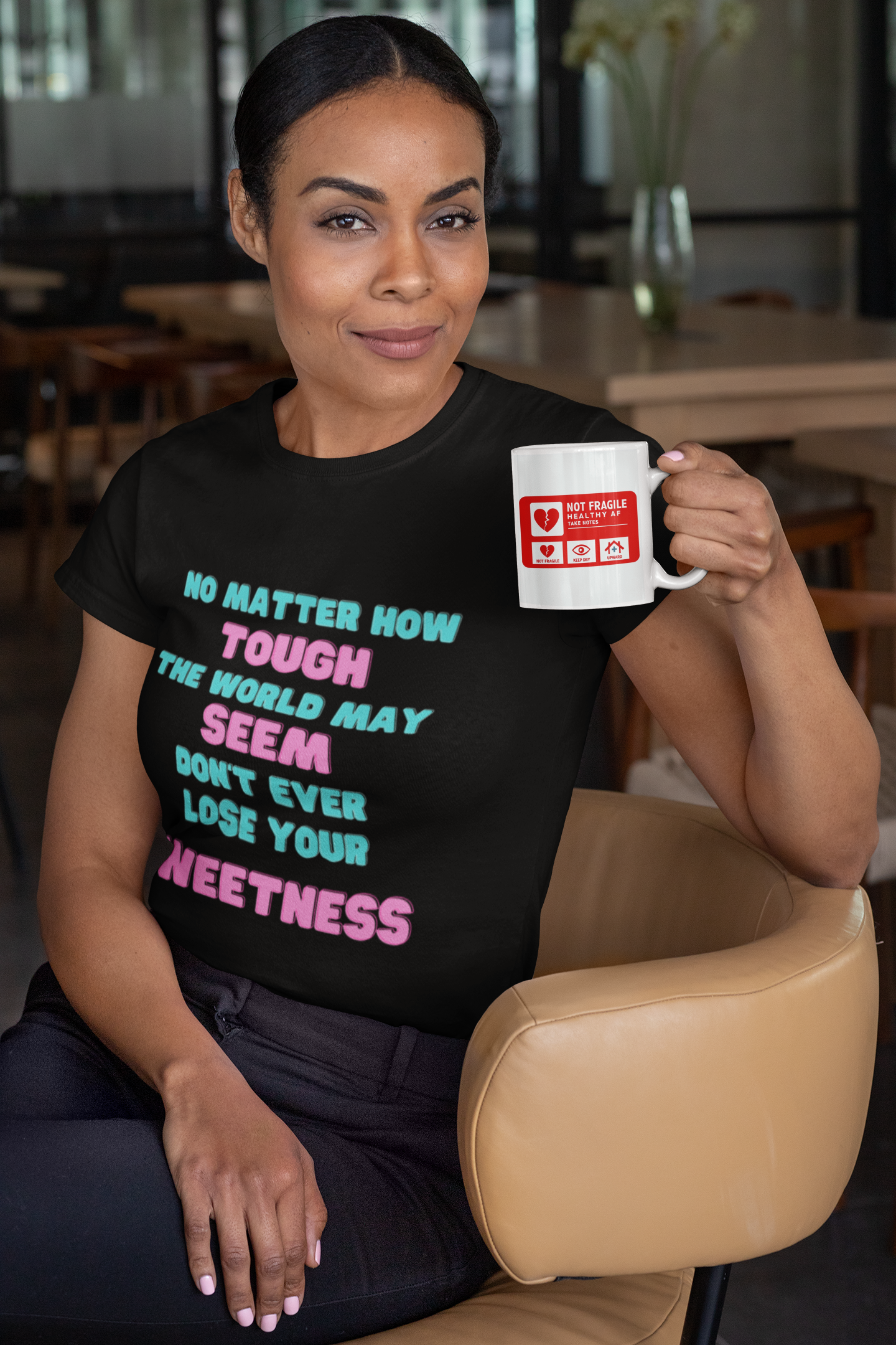 Inspiring Boyfriend Tee, Motivational Shirt for Women, Cute Casual Outfit, Birthday Gift, Self-Love Encouragement product thumbnail image