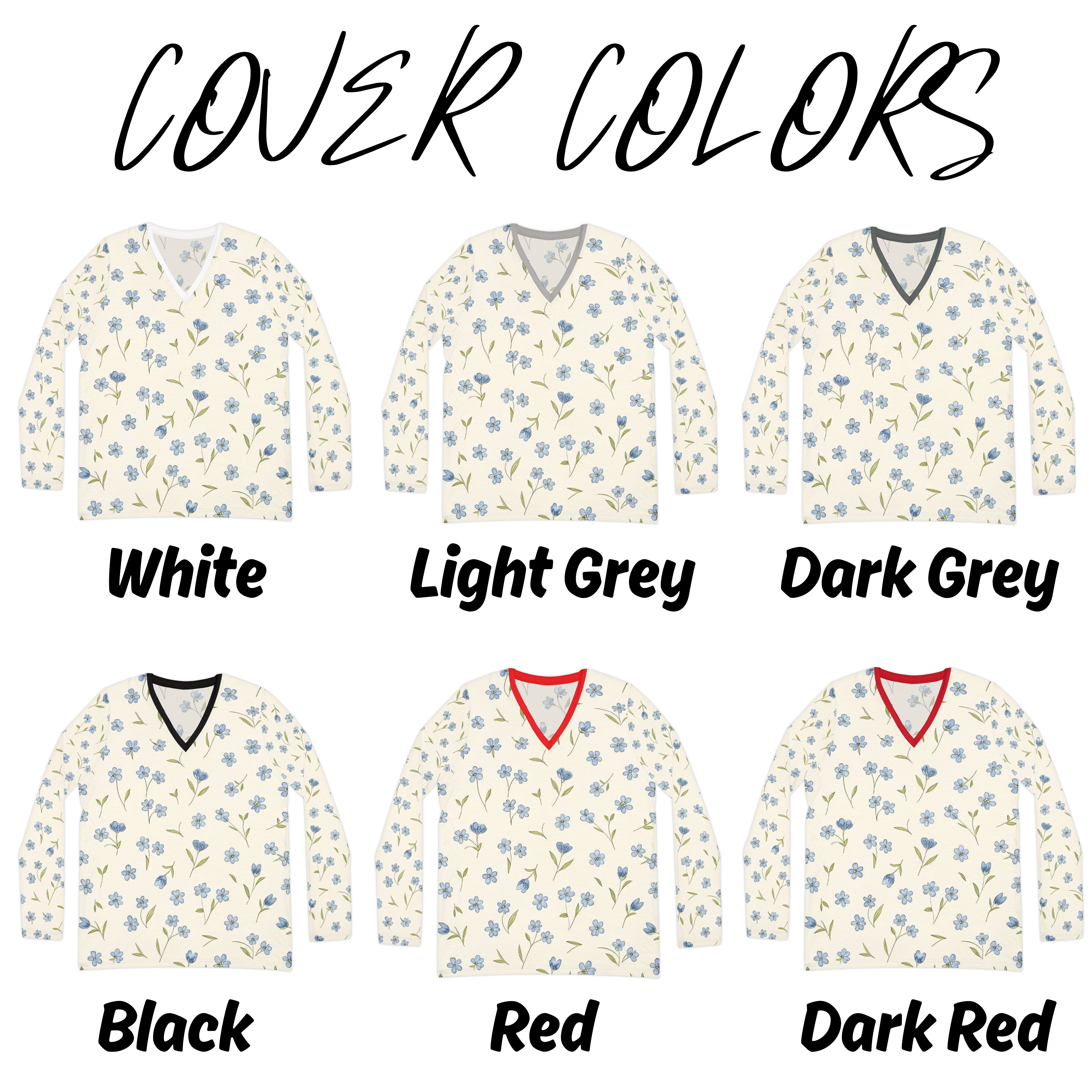 Personalized Women's All Pattern V-neck Shirt, Cozy Casual Top, Cute Everyday Wear, Layering Shirt, Stylish Fall Fashion, Gift for Her product thumbnail image Personalized Women's All Pattern V-neck Shirt, Cozy Casual Top, Cute Everyday Wear, Layering Shirt, Stylish Fall Fashion, Gift for Her product thumbnail image