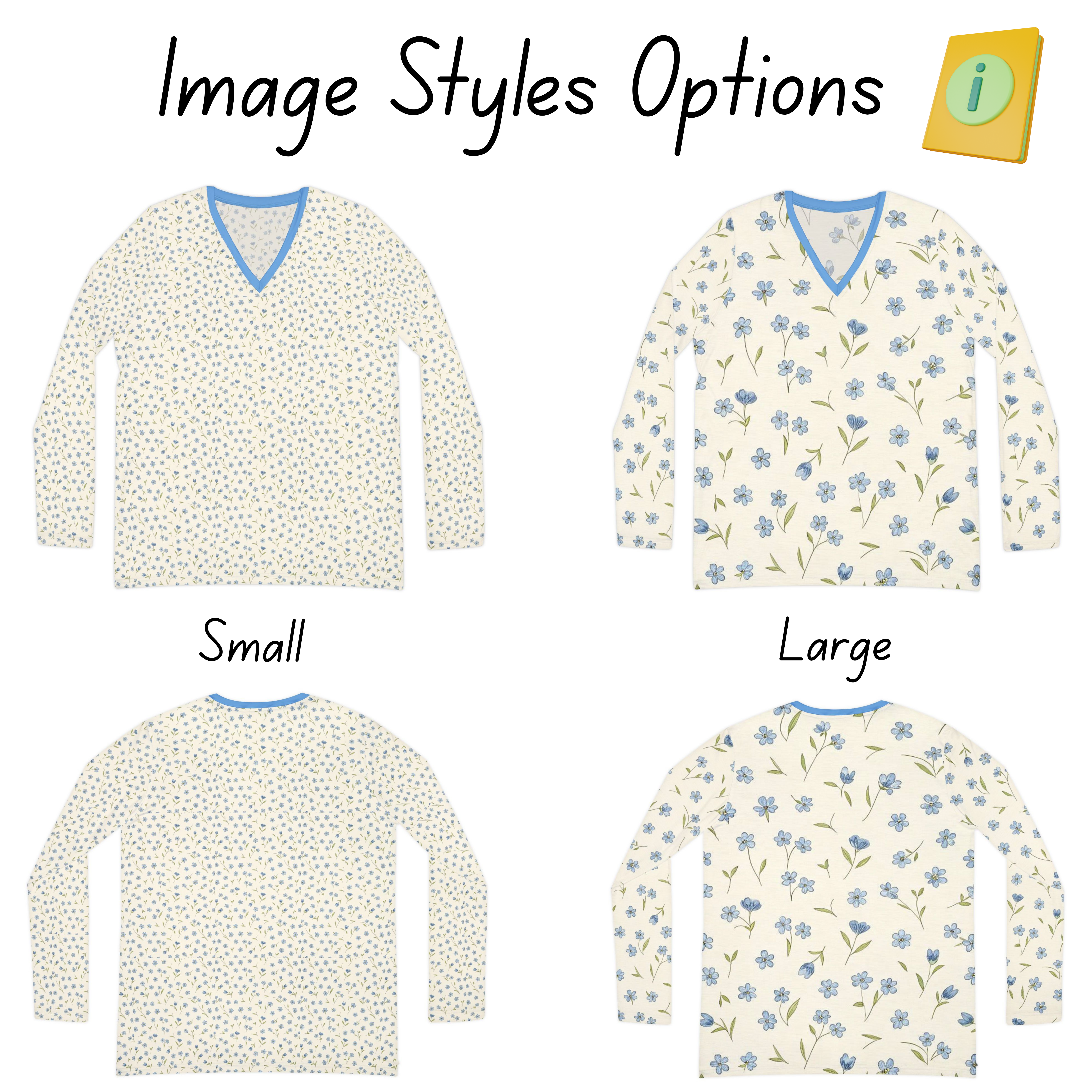 Personalized Women's All Pattern V-neck Shirt, Cozy Casual Top, Cute Everyday Wear, Layering Shirt, Stylish Fall Fashion, Gift for Her product thumbnail image Personalized Women's All Pattern V-neck Shirt, Cozy Casual Top, Cute Everyday Wear, Layering Shirt, Stylish Fall Fashion, Gift for Her product thumbnail image