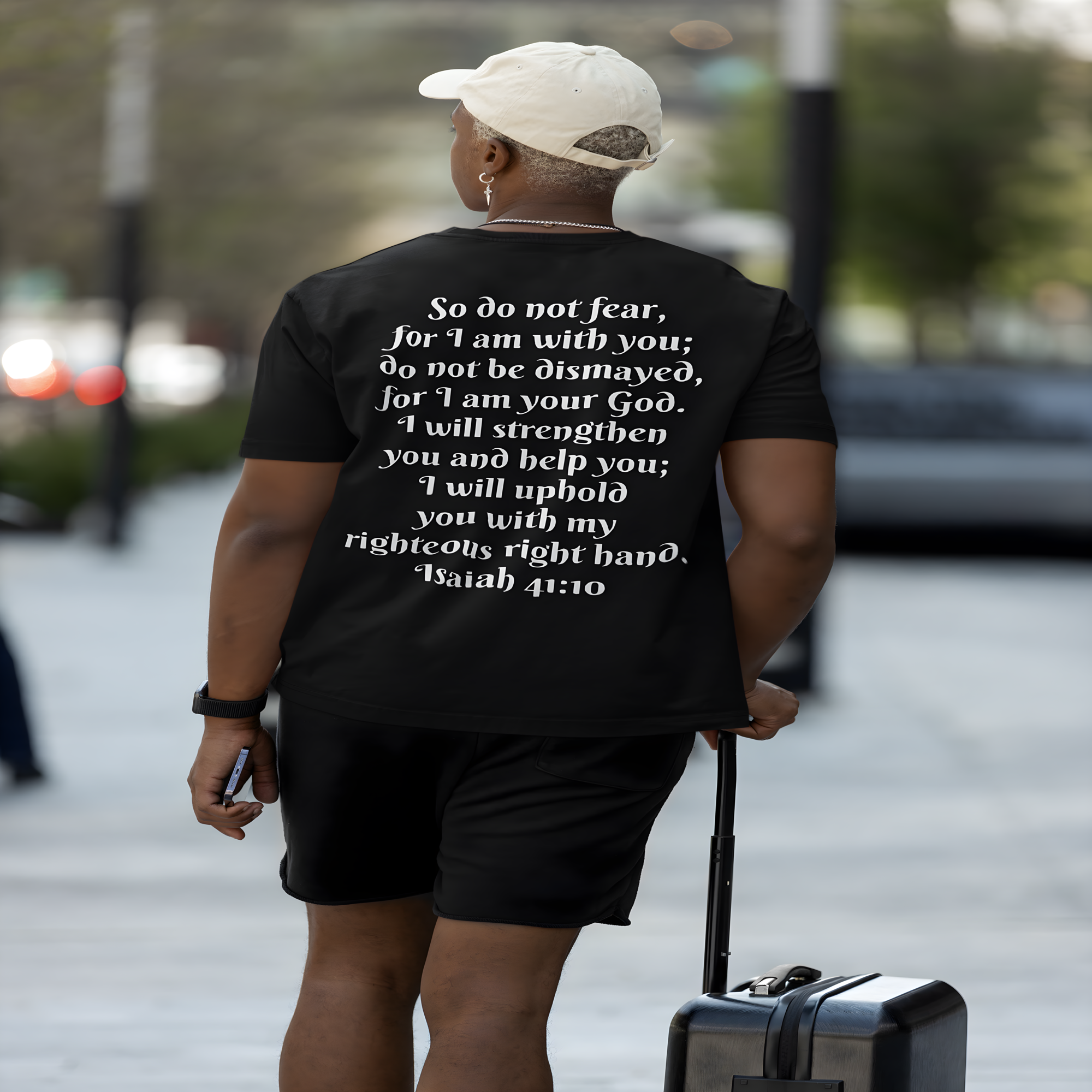 Faith Over Fear Tee (Isaiah 41:10) product thumbnail image Faith Over Fear Tee (Isaiah 41:10) product thumbnail image