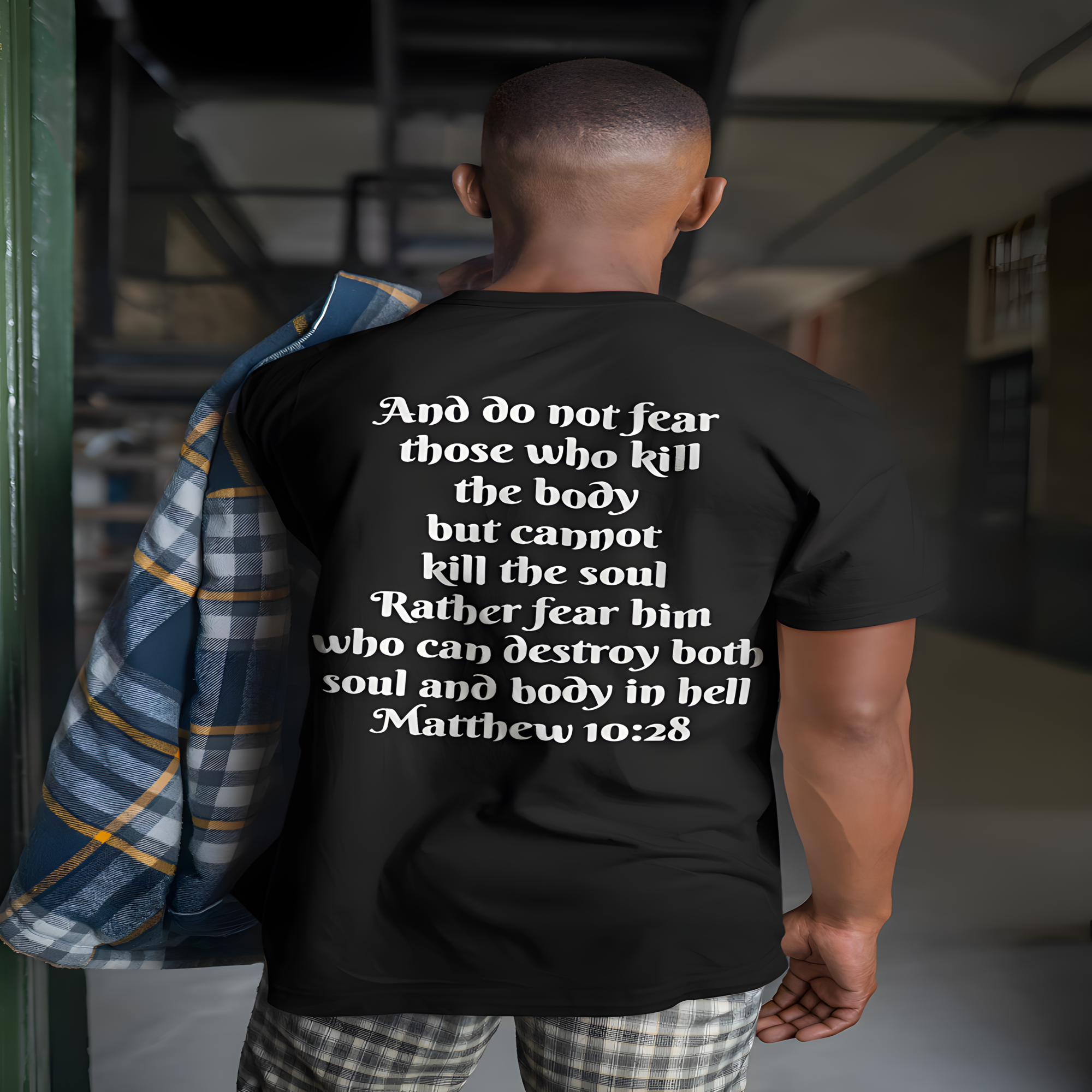 Fear God x Nothing Else Tee (Matthew 10:28) product thumbnail image Fear God x Nothing Else Tee (Matthew 10:28) product thumbnail image