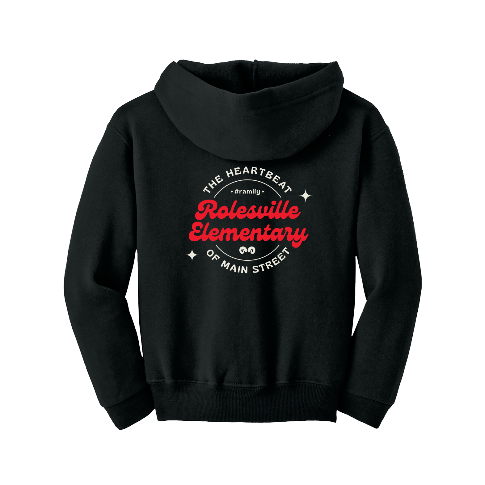 RES Youth Zipped Hoodie product thumbnail image