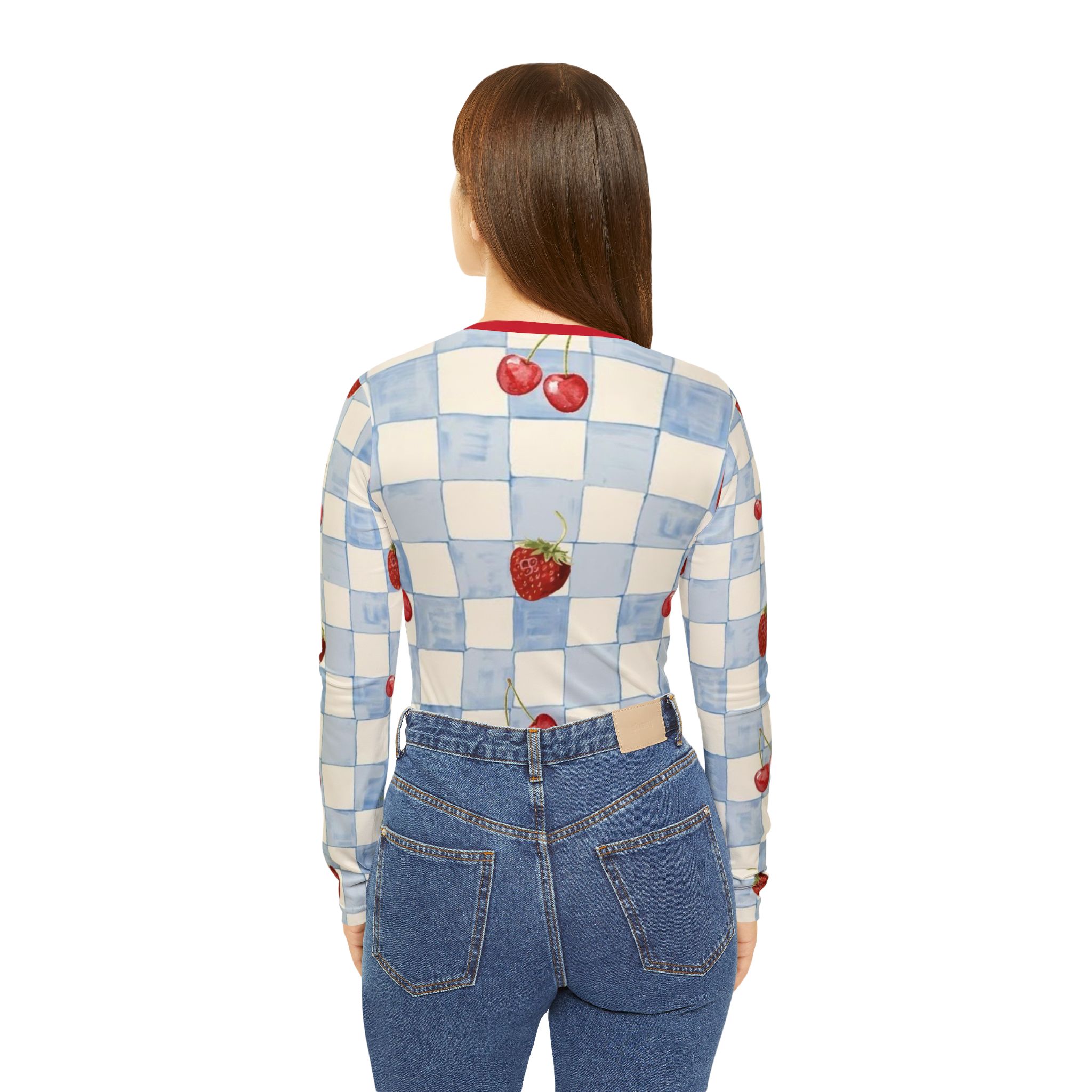 Personalized Women's All Pattern V-neck Shirt, Cozy Casual Top, Cute Everyday Wear, Layering Shirt, Stylish Fall Fashion, Gift for Her product thumbnail image Personalized Women's All Pattern V-neck Shirt, Cozy Casual Top, Cute Everyday Wear, Layering Shirt, Stylish Fall Fashion, Gift for Her product thumbnail image