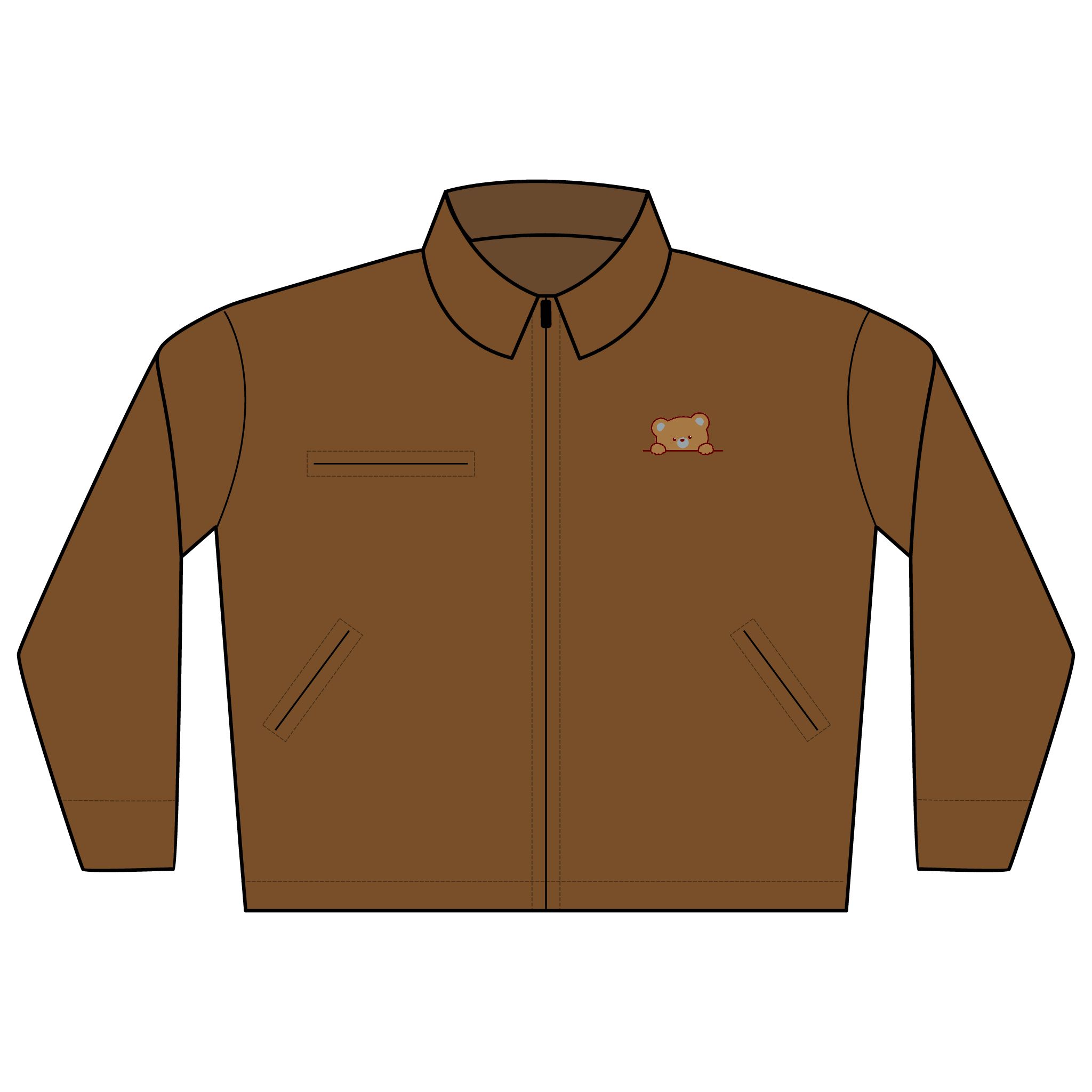 Personalized Embroidery Duck Jacket, Unisex Work Jacket, Fall Fashion, Customizable Design, Perfect for Birthday Gifts for Her/Him product thumbnail image