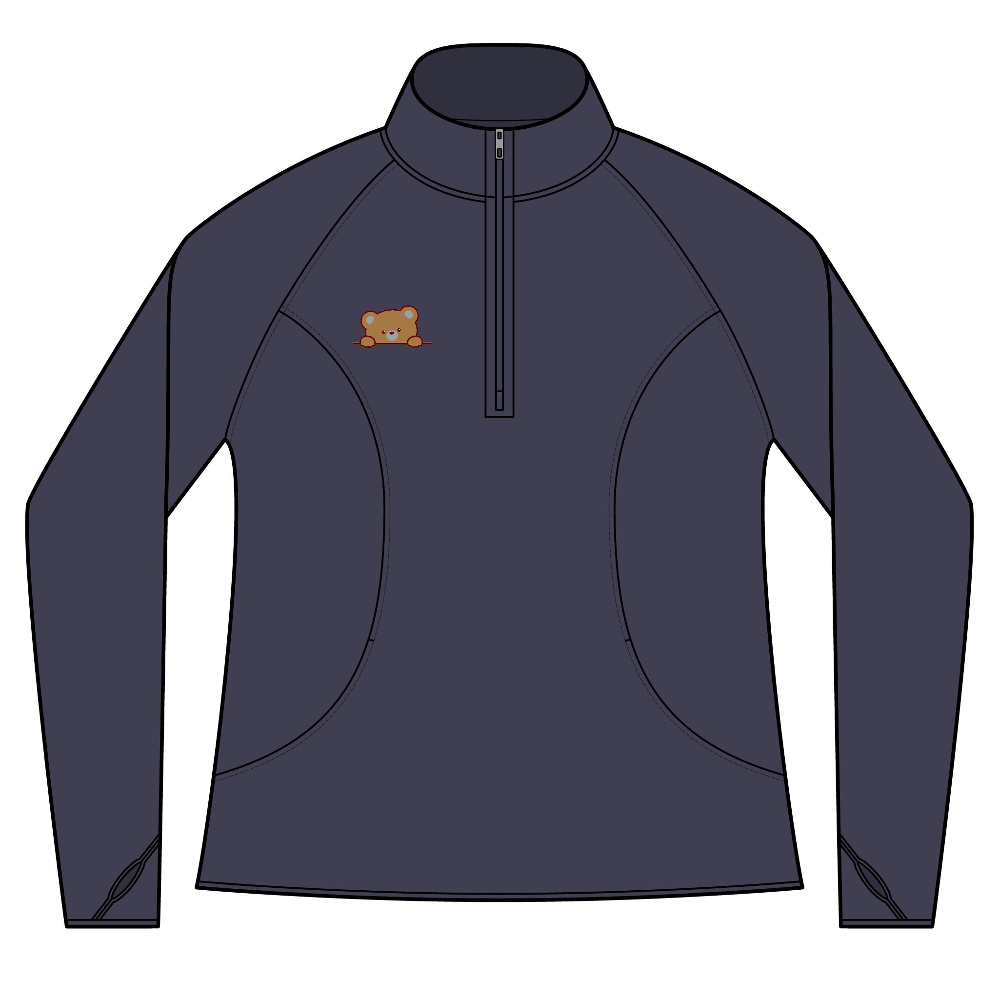 Personalized Embroidery Women's Sporty Pullover, Perfect for Workouts, Casual Outings, Gifts, Activewear, and Cold Weather product thumbnail image