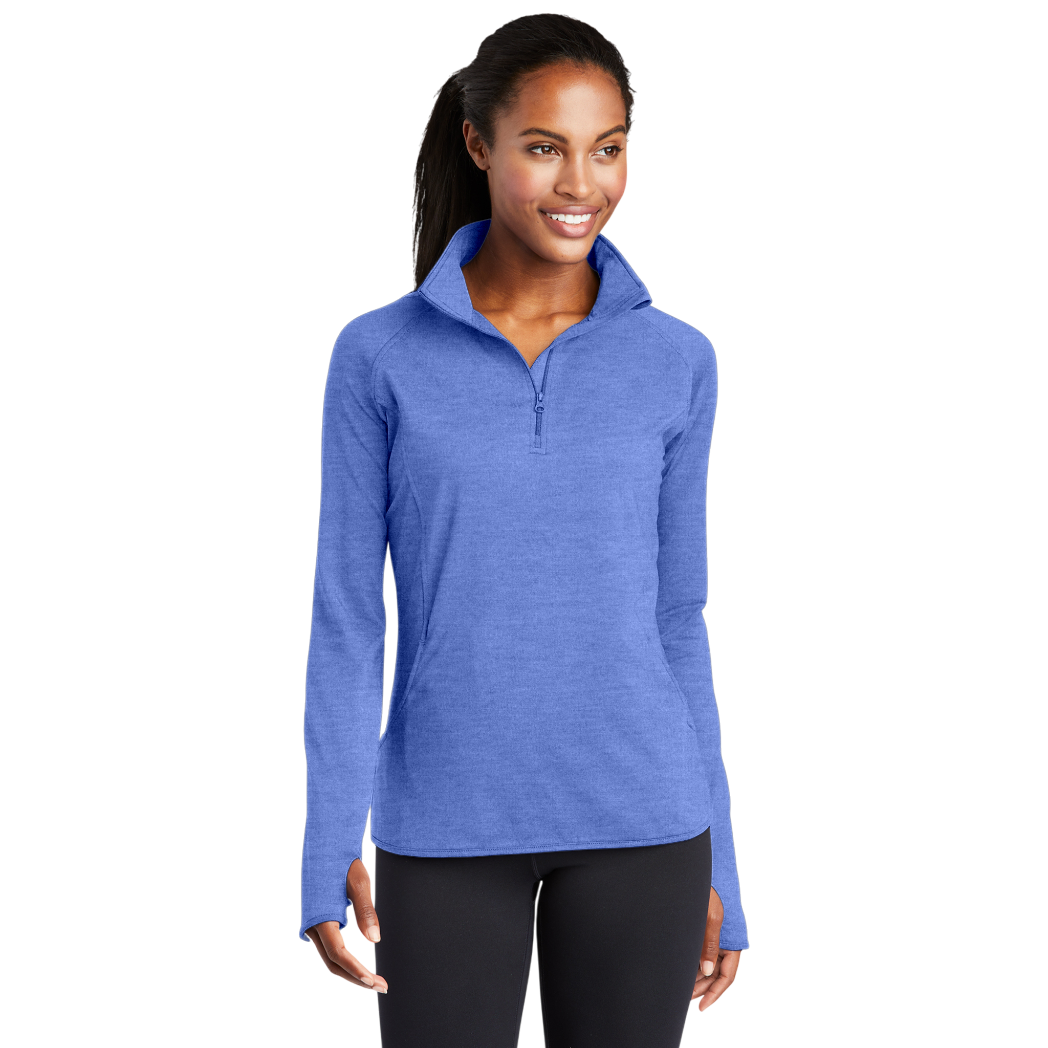 Personalized Embroidery Women's Sporty Pullover, Perfect for Workouts, Casual Outings, Gifts, Activewear, and Cold Weather product thumbnail image