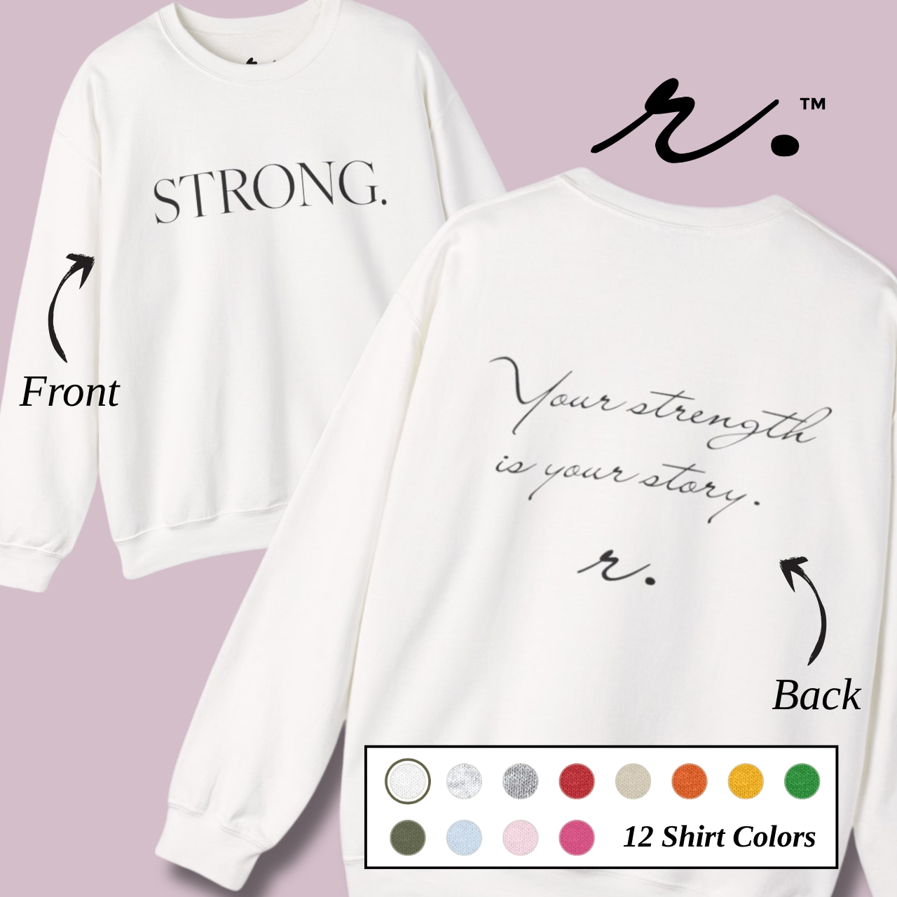 STRONG. | Reminder Collection Crew - Adults product thumbnail image
