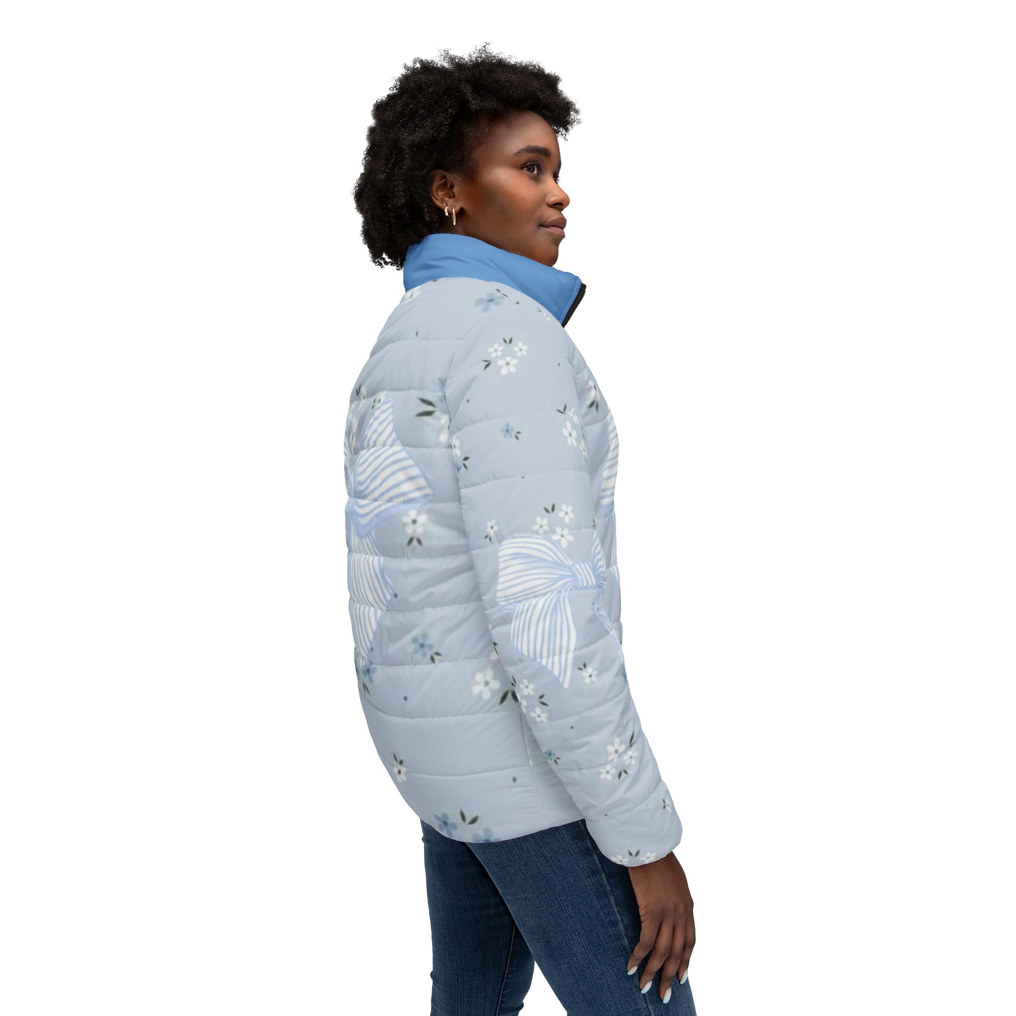 Personalized Women's Puffer Jacket, Custom Patterns for Cold Weather, Winter Holidays, Casual Comfort, Warm Layering, Gift for Her product thumbnail image Personalized Women's Puffer Jacket, Custom Patterns for Cold Weather, Winter Holidays, Casual Comfort, Warm Layering, Gift for Her product thumbnail image