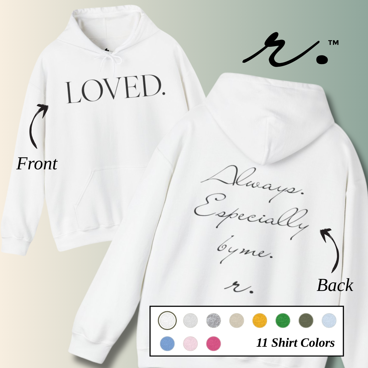 LOVED. | Reminder Collection Hoodie - Adults
